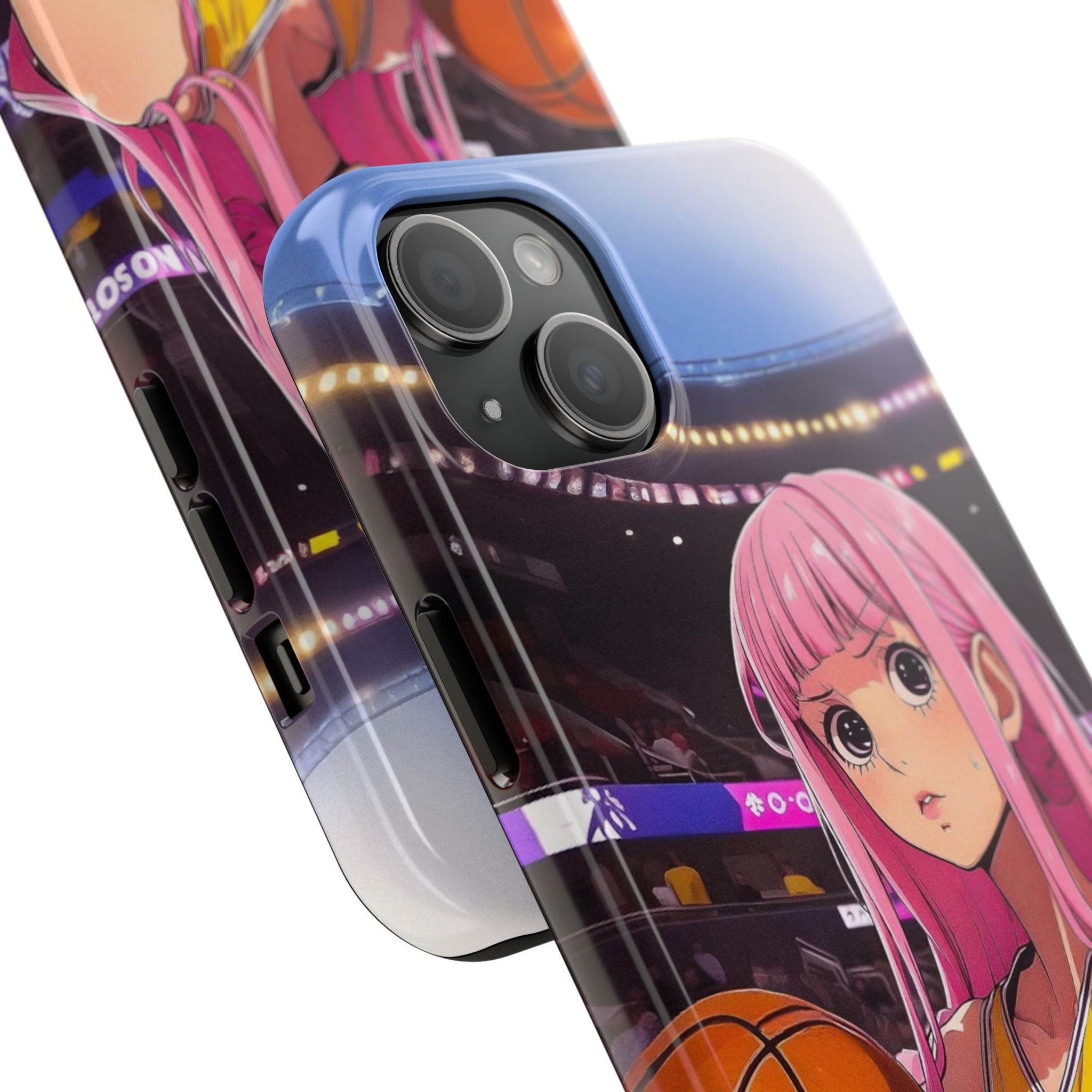 Sporty Anime Phone Cases - Tough Protection, Unique Basketball Design, Gift for Fans, Durable Soft Case, Perfect for Sports Lovers
