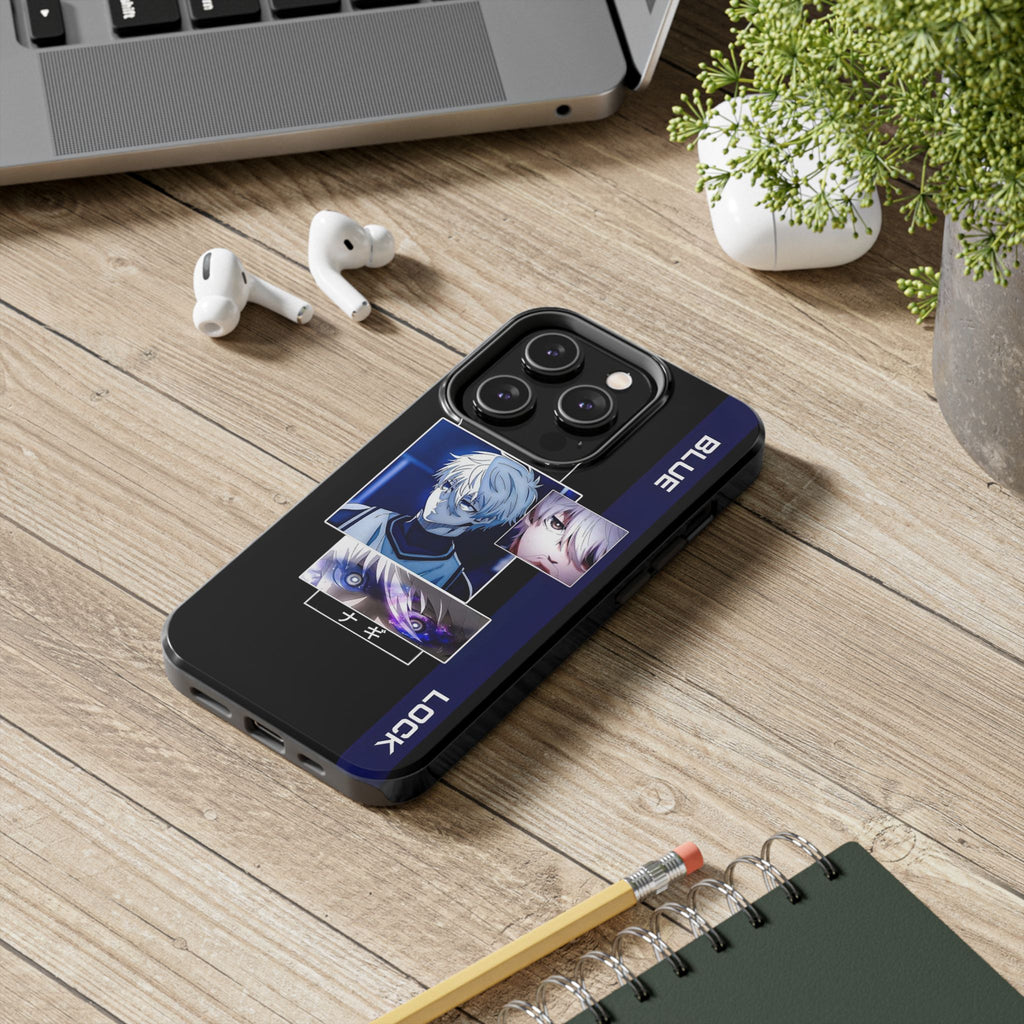 Stylish Tough Phone Cases - Anime Nagi Blue Lock Design, Anime Merchandise, Unique Phone Accessories, Gift for Fans, Durable Protection