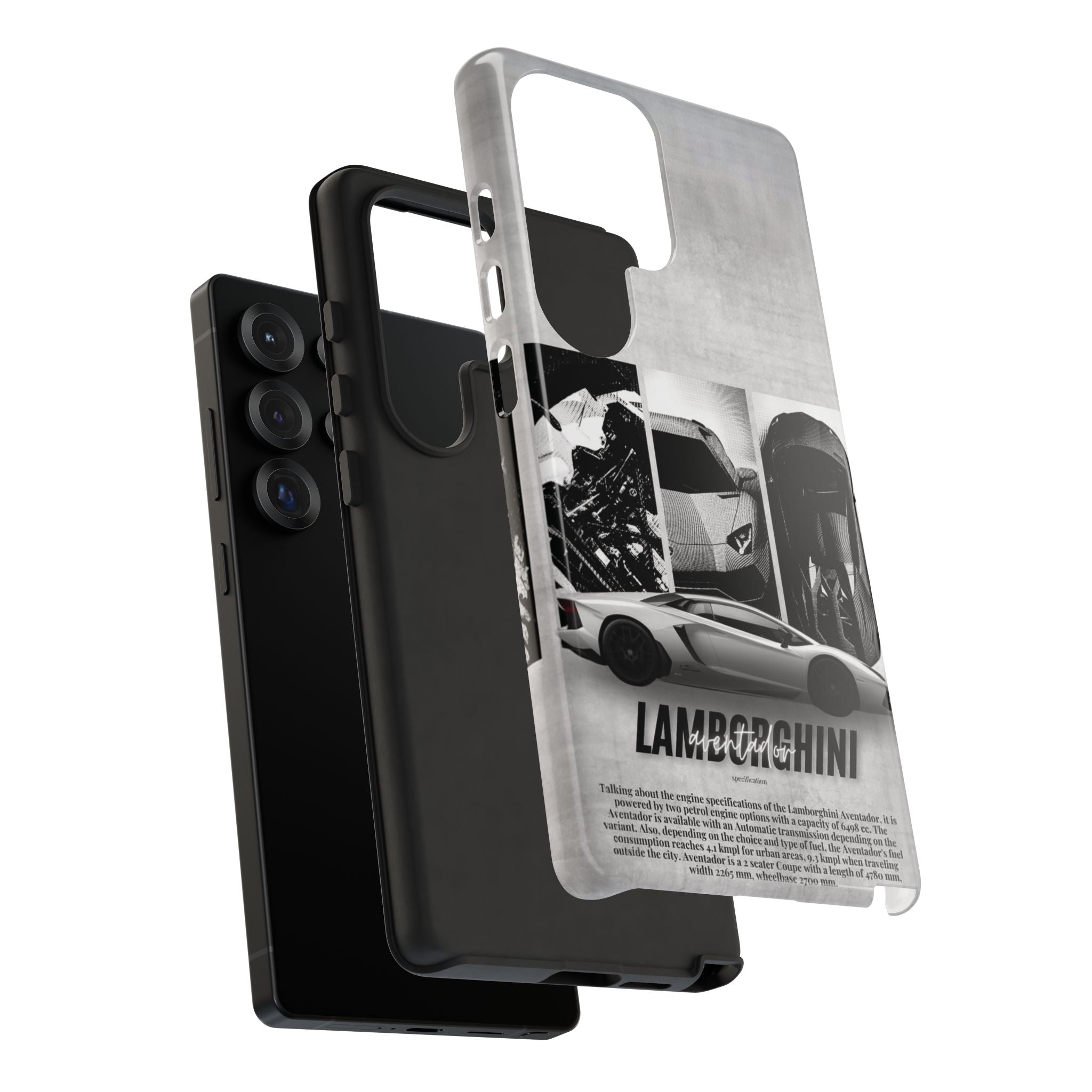 Lamborghini Collage Tough Phone Case