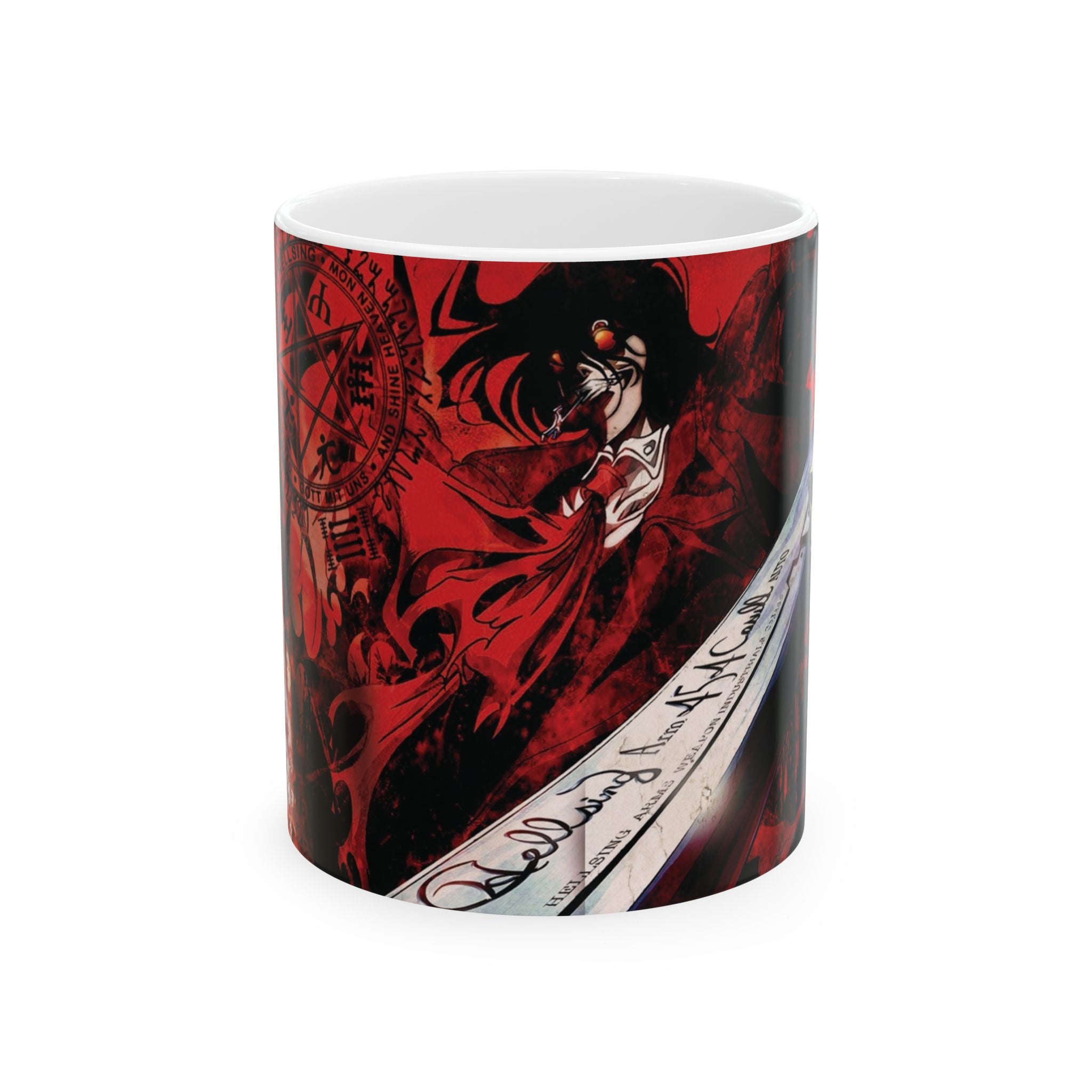 Anime Gothic Red Sword Ceramic Mug (11oz, 15oz)