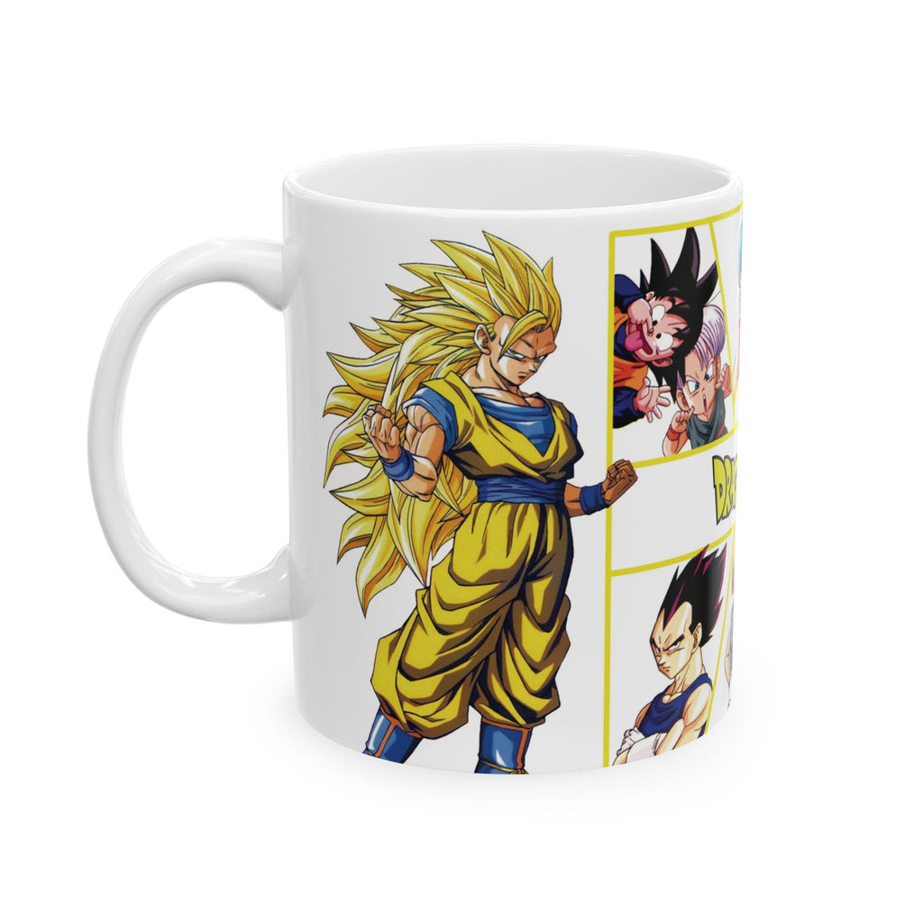 Dragon Ball Z Character Collage Ceramic Mug (11oz, 15oz)