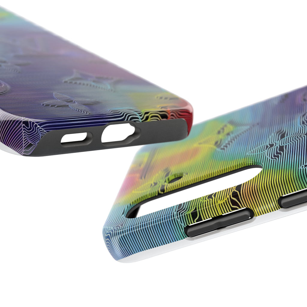 Vibrant Designer Phone Cases - Chic Protection for Trendsetters, Fashion Accessory, Tech Gear, Perfect Gift Idea