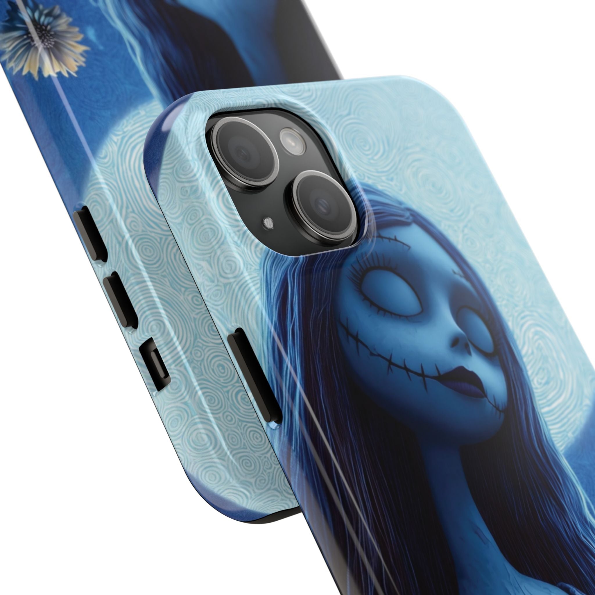 Gothic Floral Phone Cases, Tough Cases for Protection, Artistic Halloween Gifts, Unique Smartphone Accessories, Durable Designs, [...]