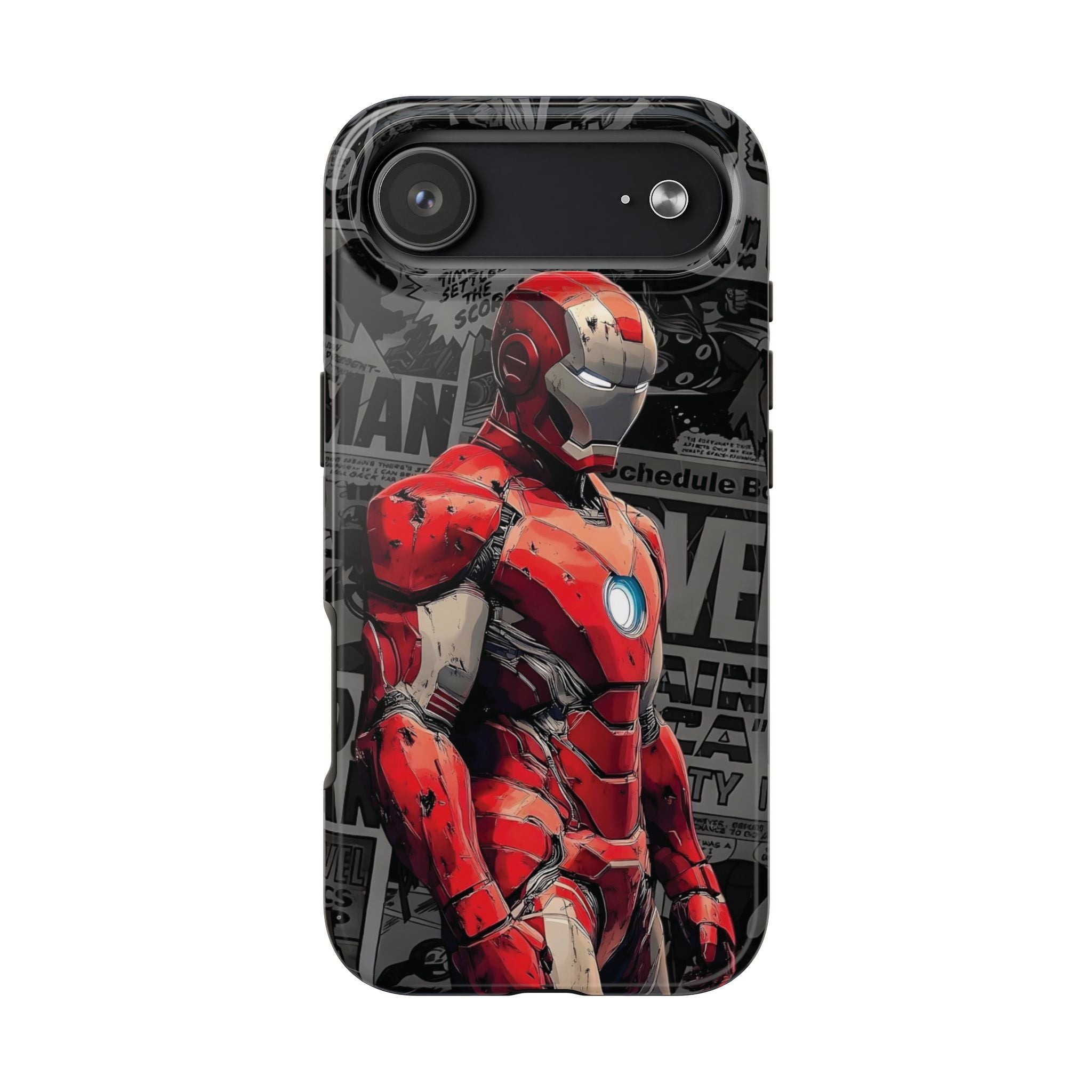 Iron Man Hero Tough Phone Cases - Durable, Stylish, Perfect for Marvel Fans, Geek Gifts, Comic Book Lovers, Unique Accessories