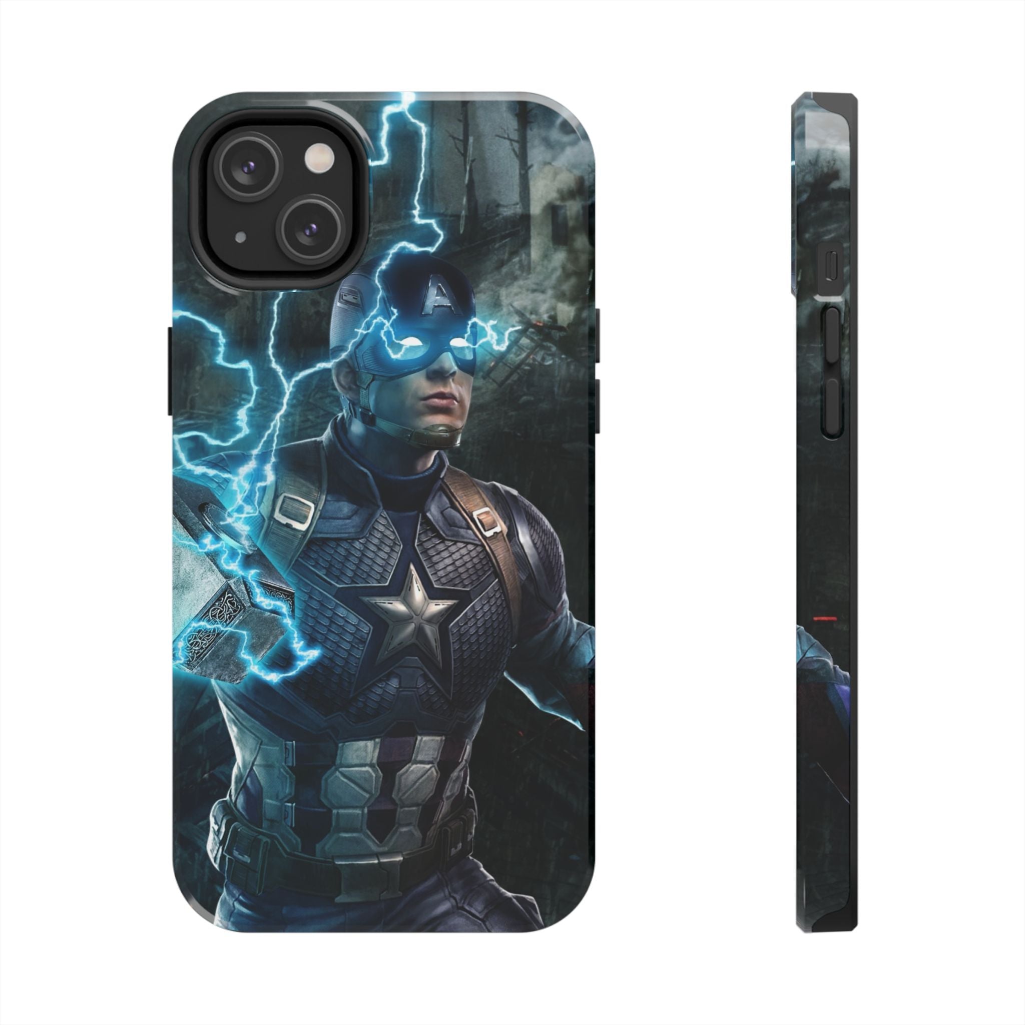 Captain America Superhero Tough Phone Cases, Hero Phone Cover, Gift for Gamers, Superhero Accessory, Durable Phone Case for Every Occasion