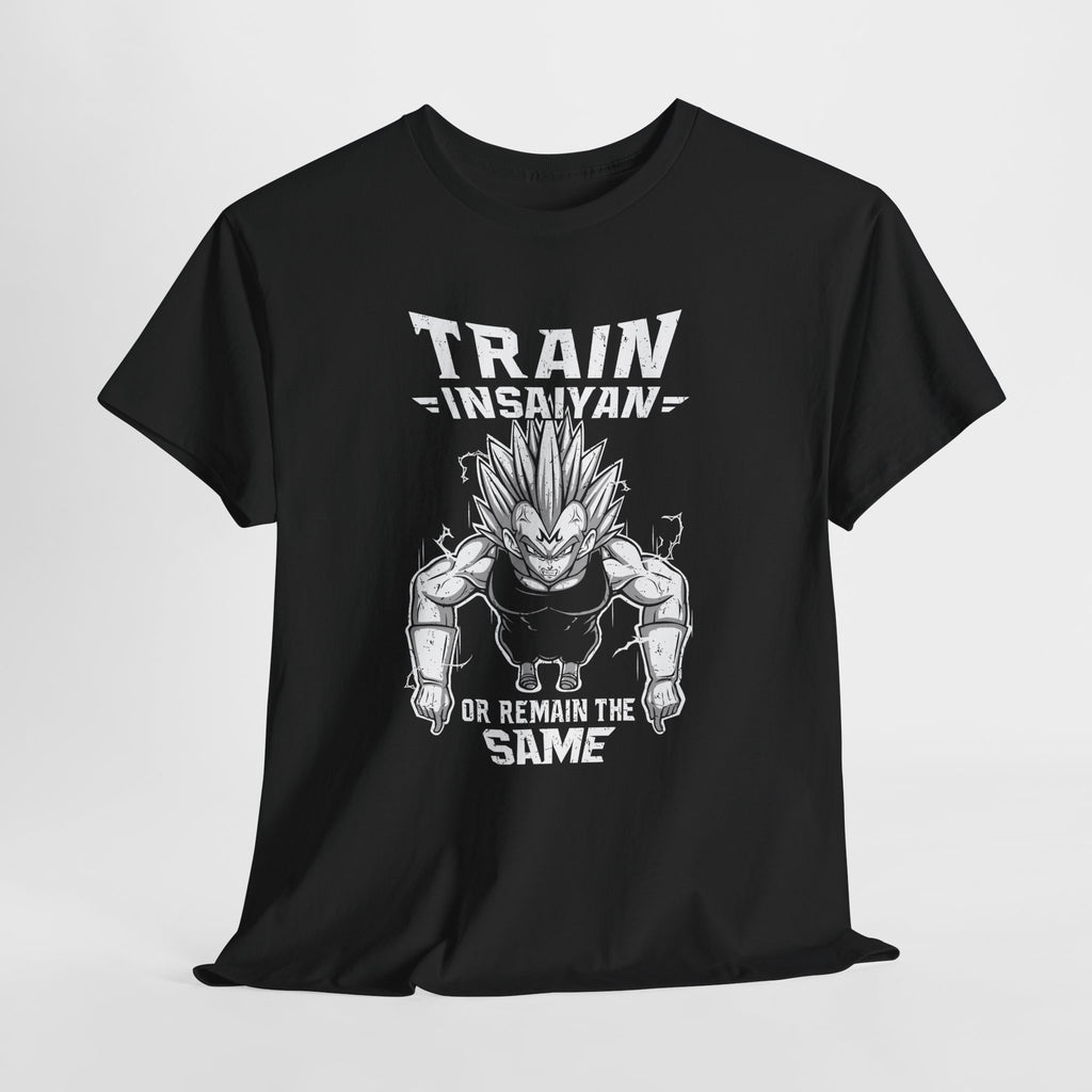Train Insaiyan Gym T-Shirt — Anime Super Saiyan Workout Tee