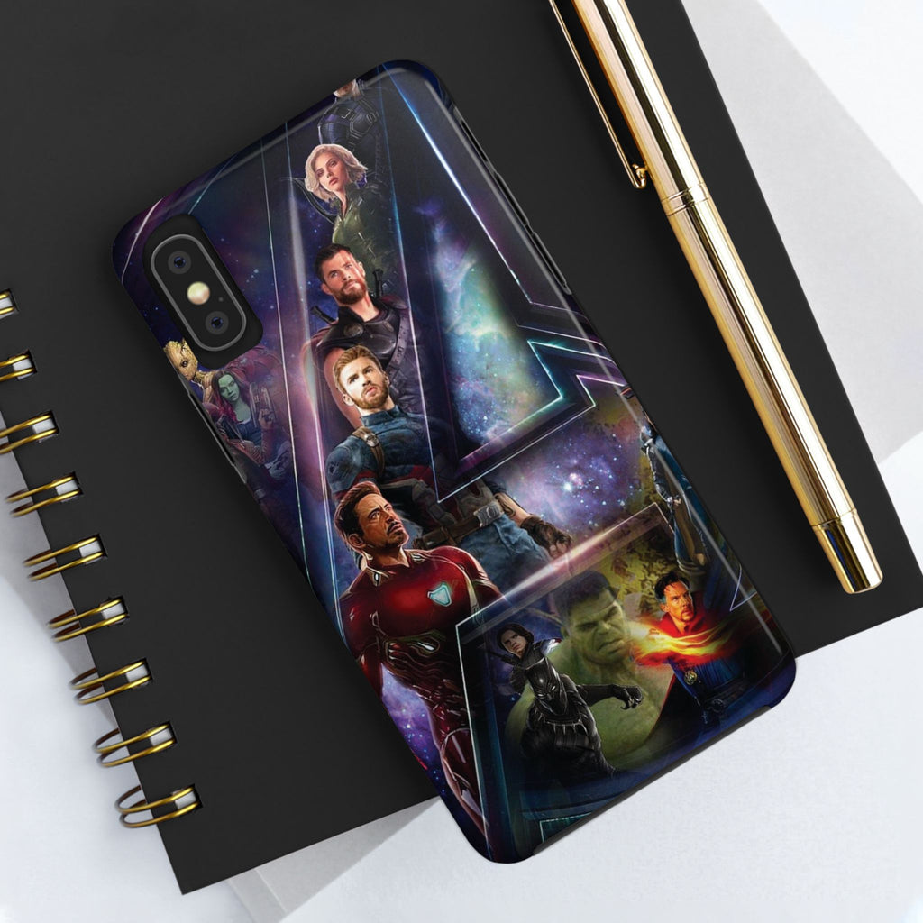 Marvel Avengers Tough Phone Cases | Durable Phone Cover, Superhero Gifts, Geek Accessories, Unique Phone Cases, Avengers Merchandise