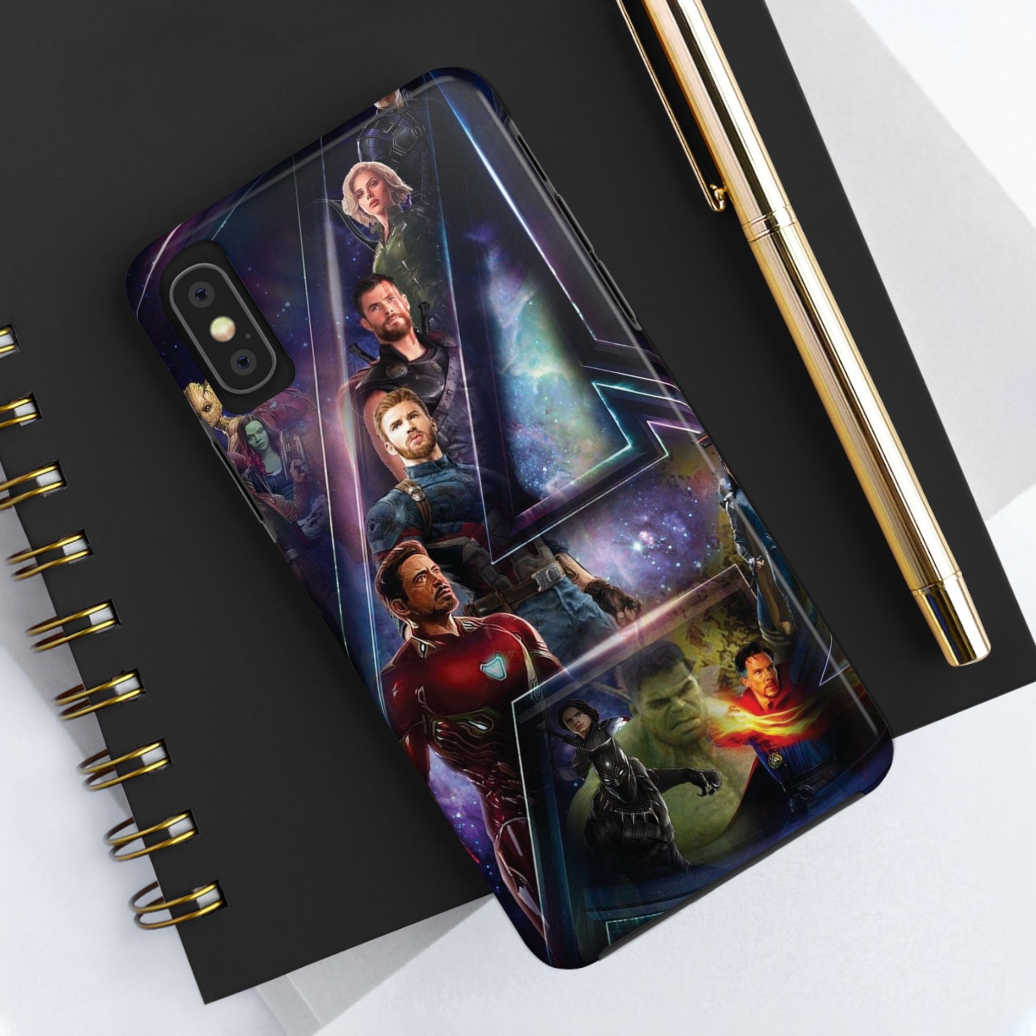 Marvel Avengers Tough Phone Cases | Durable Phone Cover, Superhero Gifts, Geek Accessories, Unique Phone Cases, Avengers Merchandise