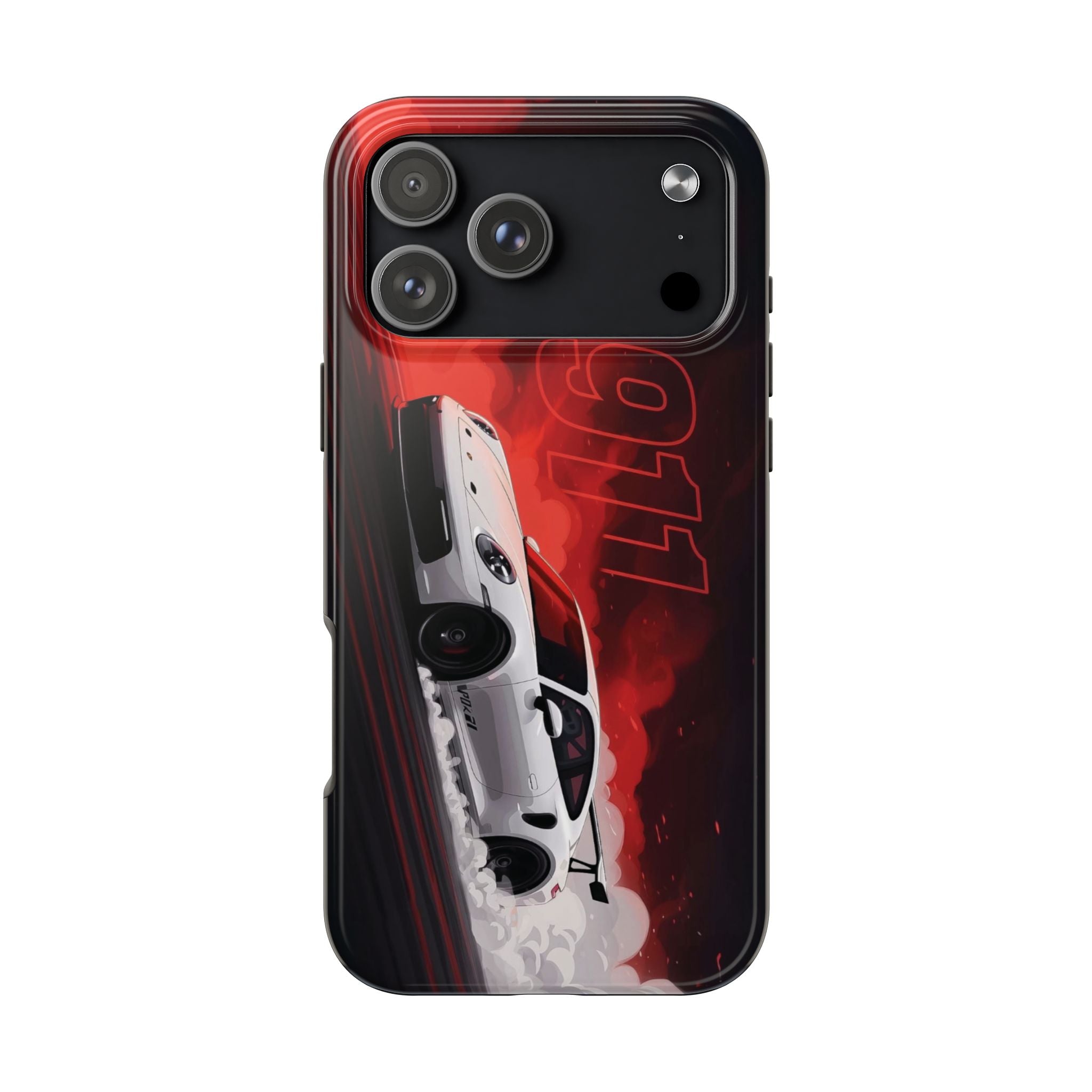 Racing-Inspired Porsche Tough Phone Case with 911 Design