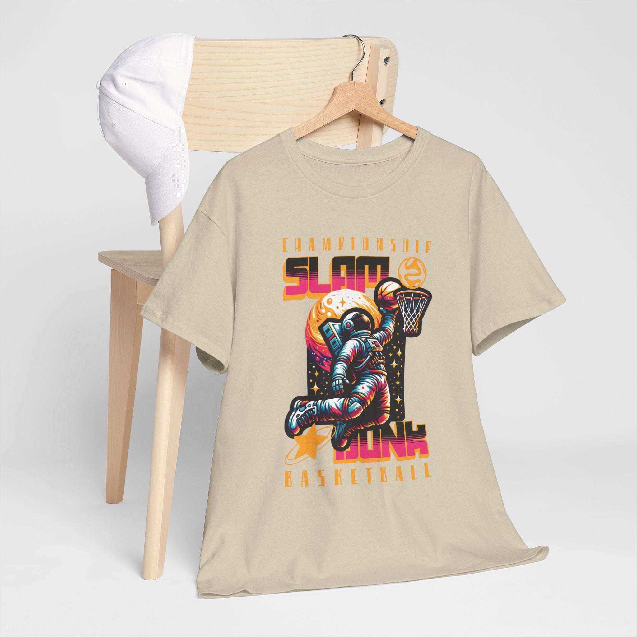 Space Slam Dunk Basketball Tee