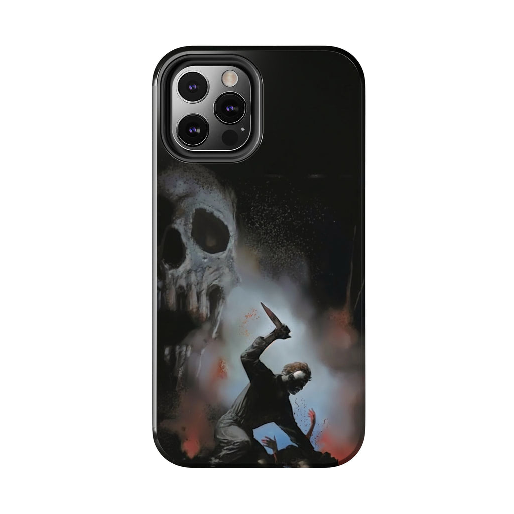 Gritty Horror Phone Cases for Fans, Tough Phone Cover, Unique Gift, Scary Design, Halloween Accessory, Movie Memorabilia