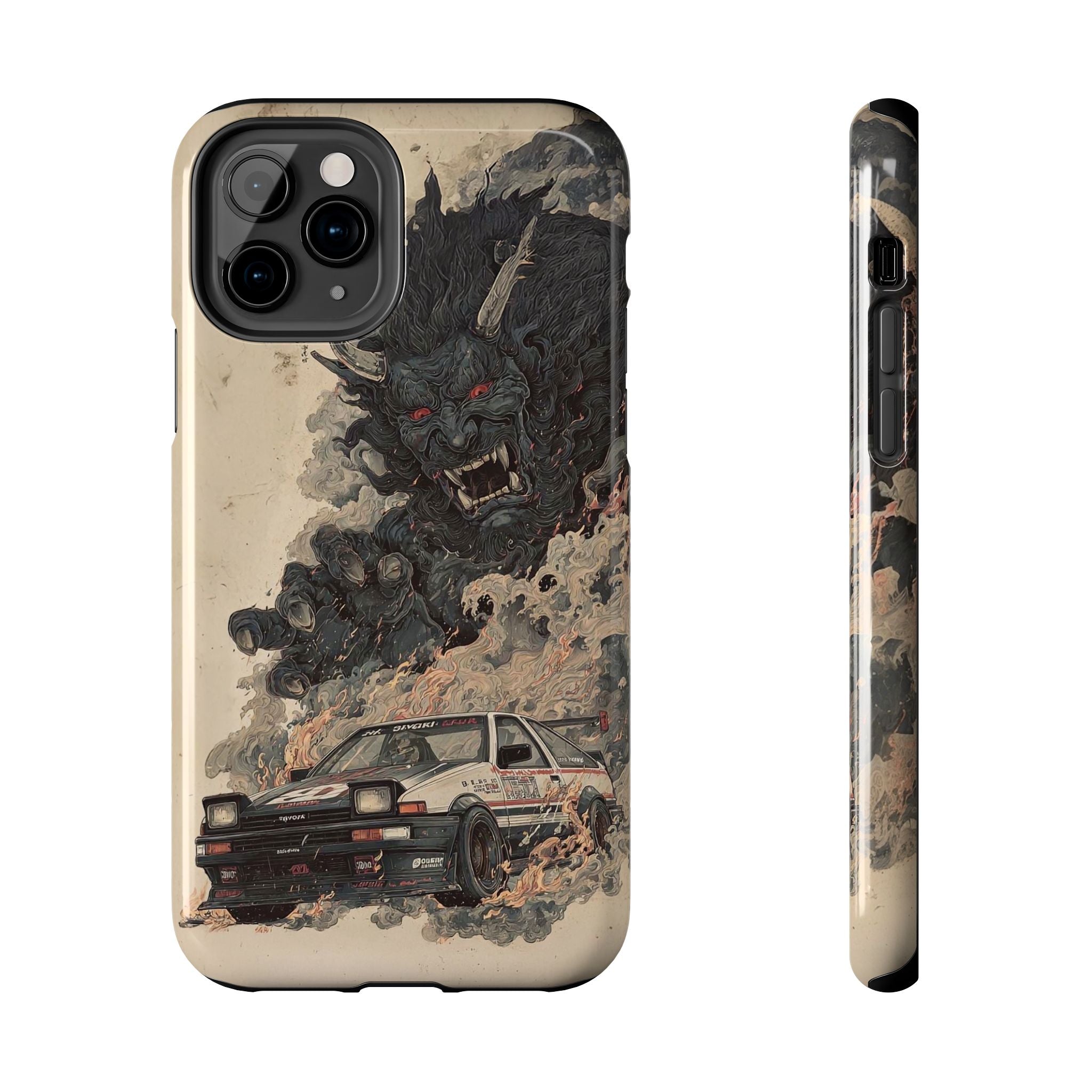 Demon Car Tough Phone Case - Unique Racing Protection