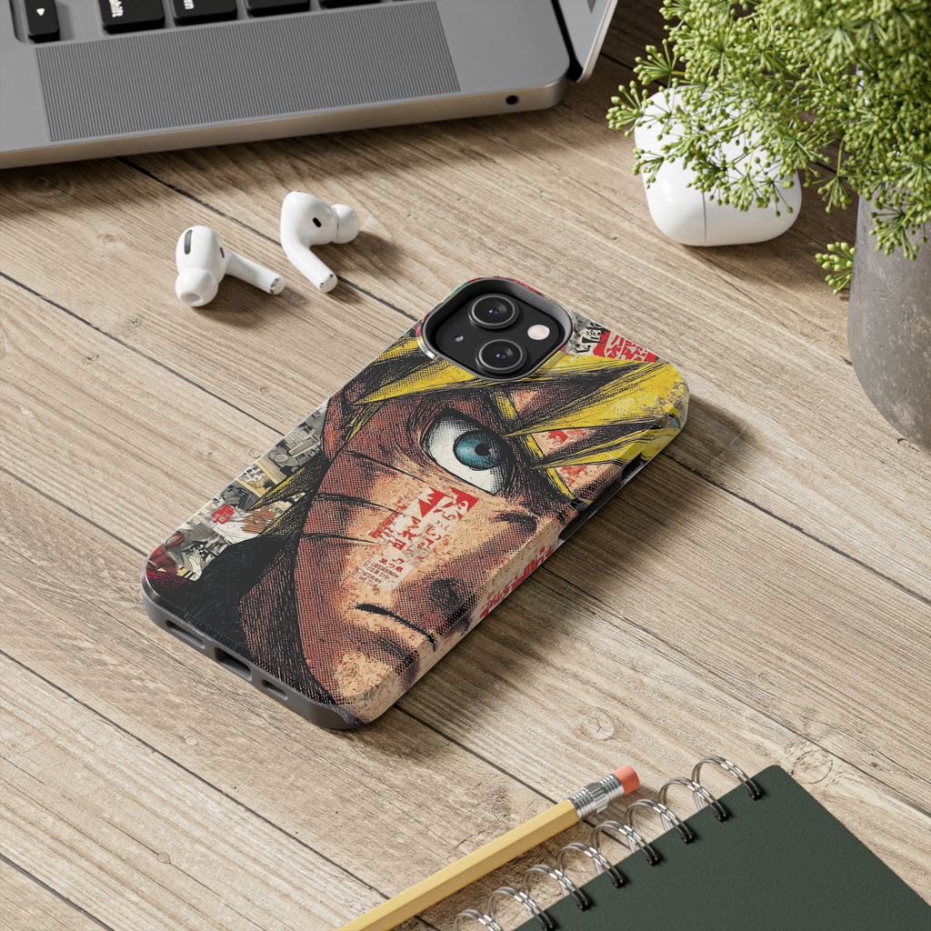 Anime Tough Phone Cases, Durable Phone Covers for Naruto Fans, Gift for Gamers, Stylish Tech Accessories, Anime Merchandise