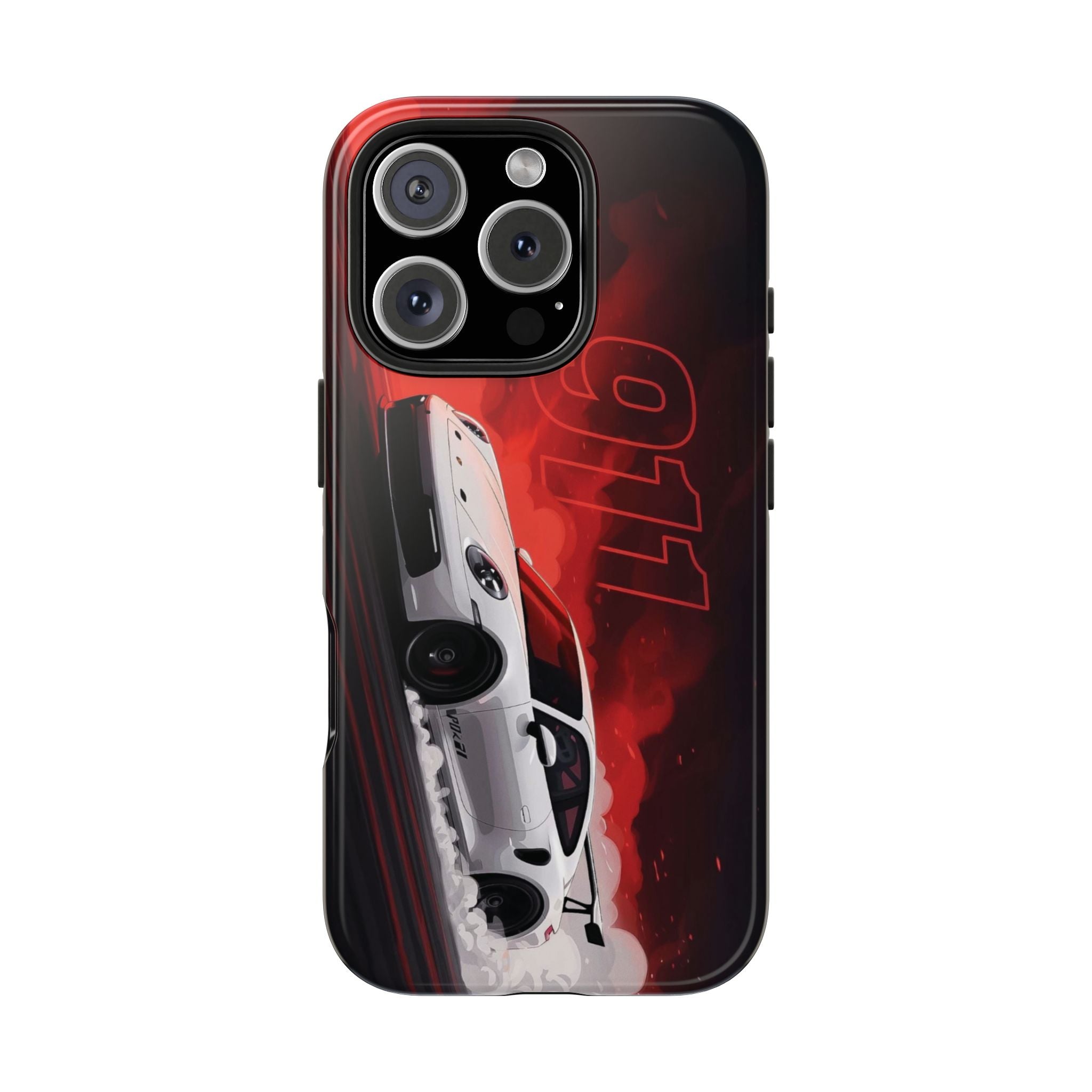 Racing-Inspired Porsche Tough Phone Case with 911 Design