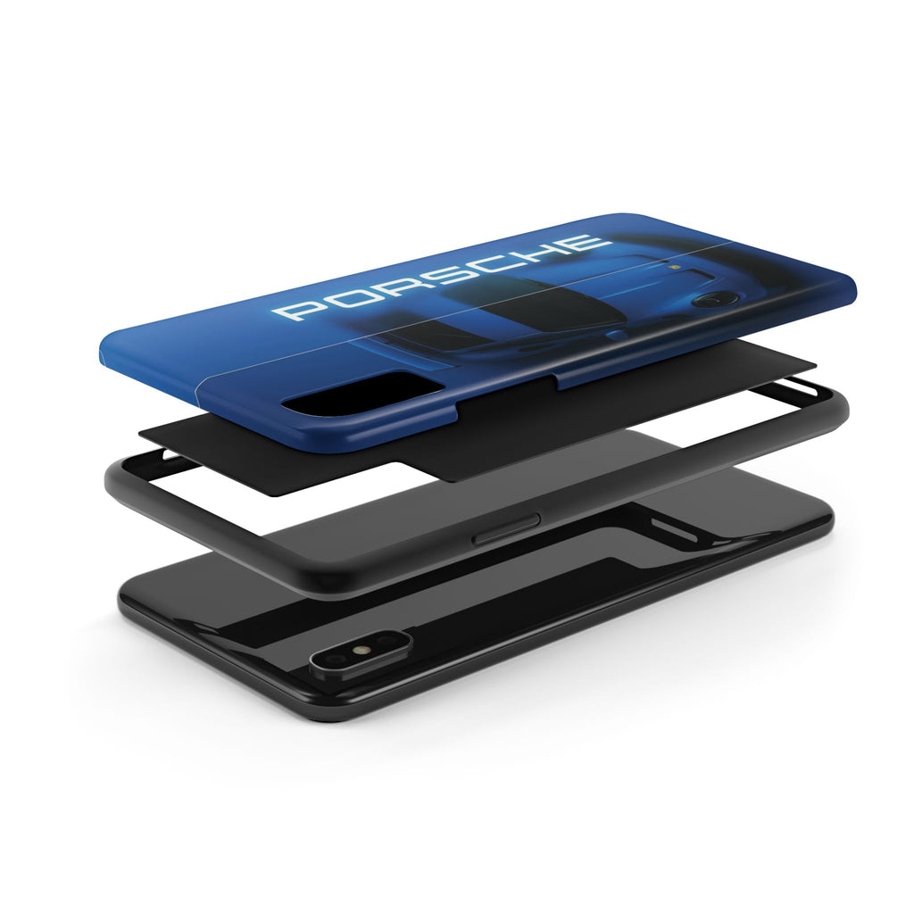 Porsche-Inspired Tough Phone Case, Durable Car Lover Gift, Custom Phone Cover, Sporty Protective Case, Fun Car Accessory, Unique Gadget Gift
