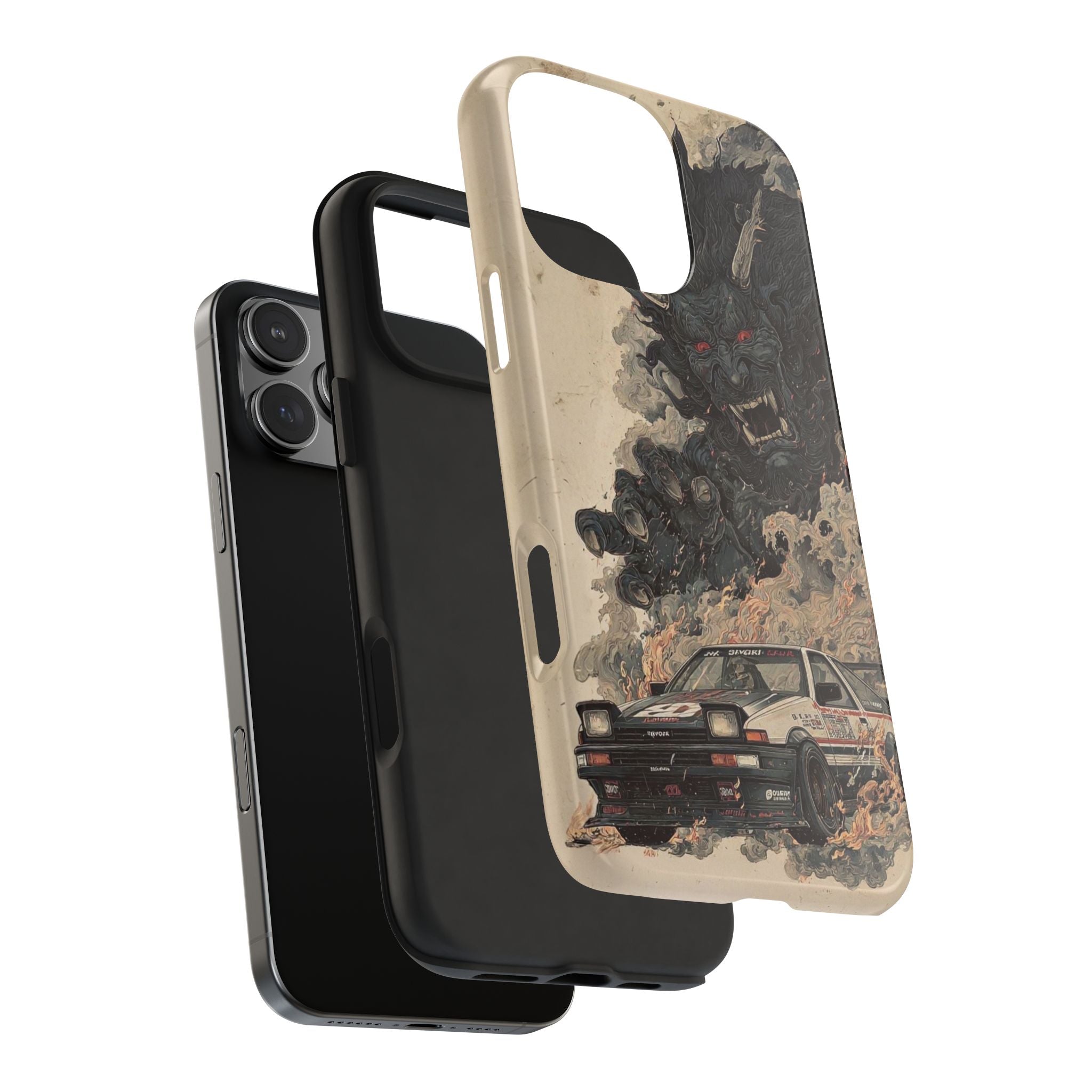 Demon Car Tough Phone Case - Unique Racing Protection