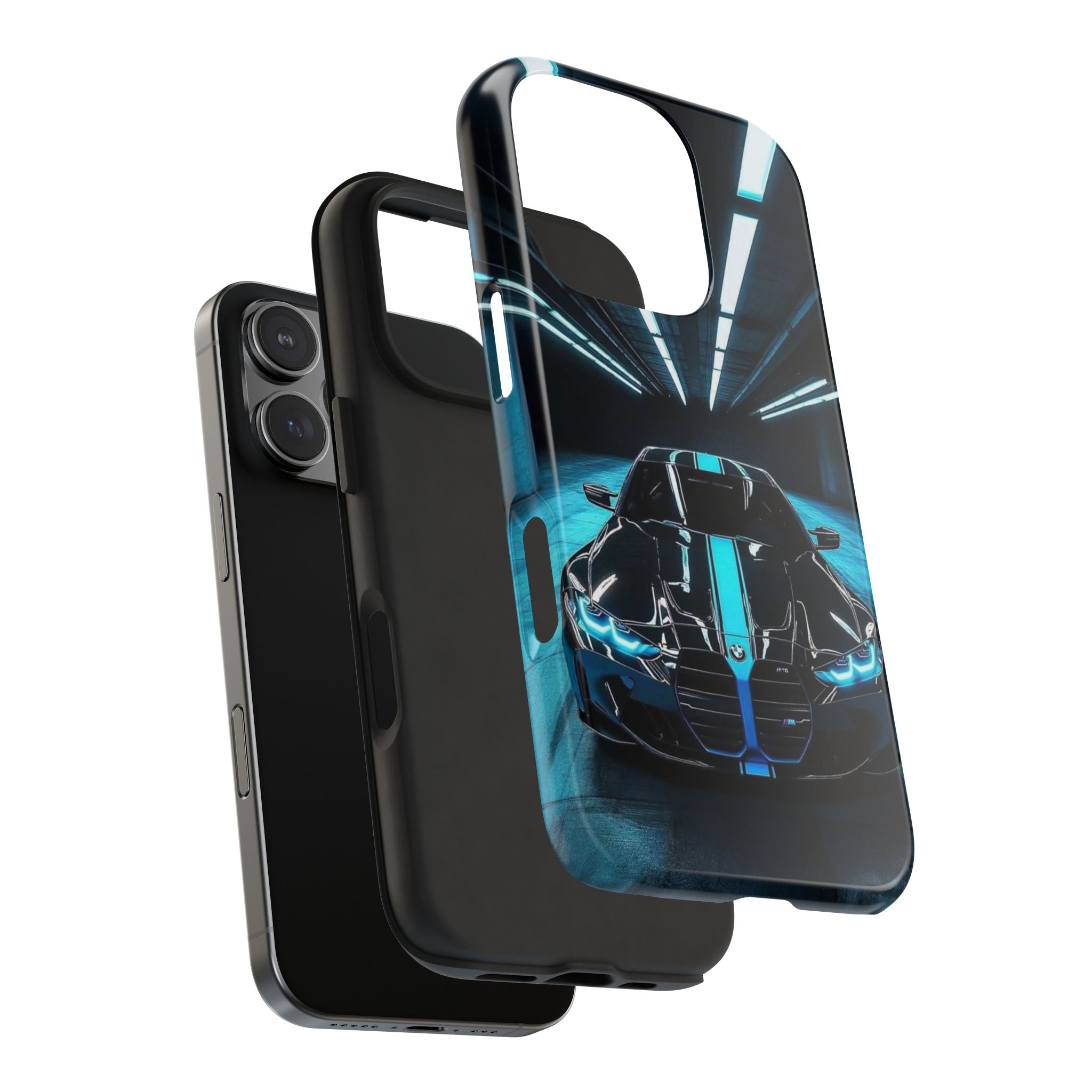 Stylish Tough Phone Case for Car Enthusiasts - Durable & Protective