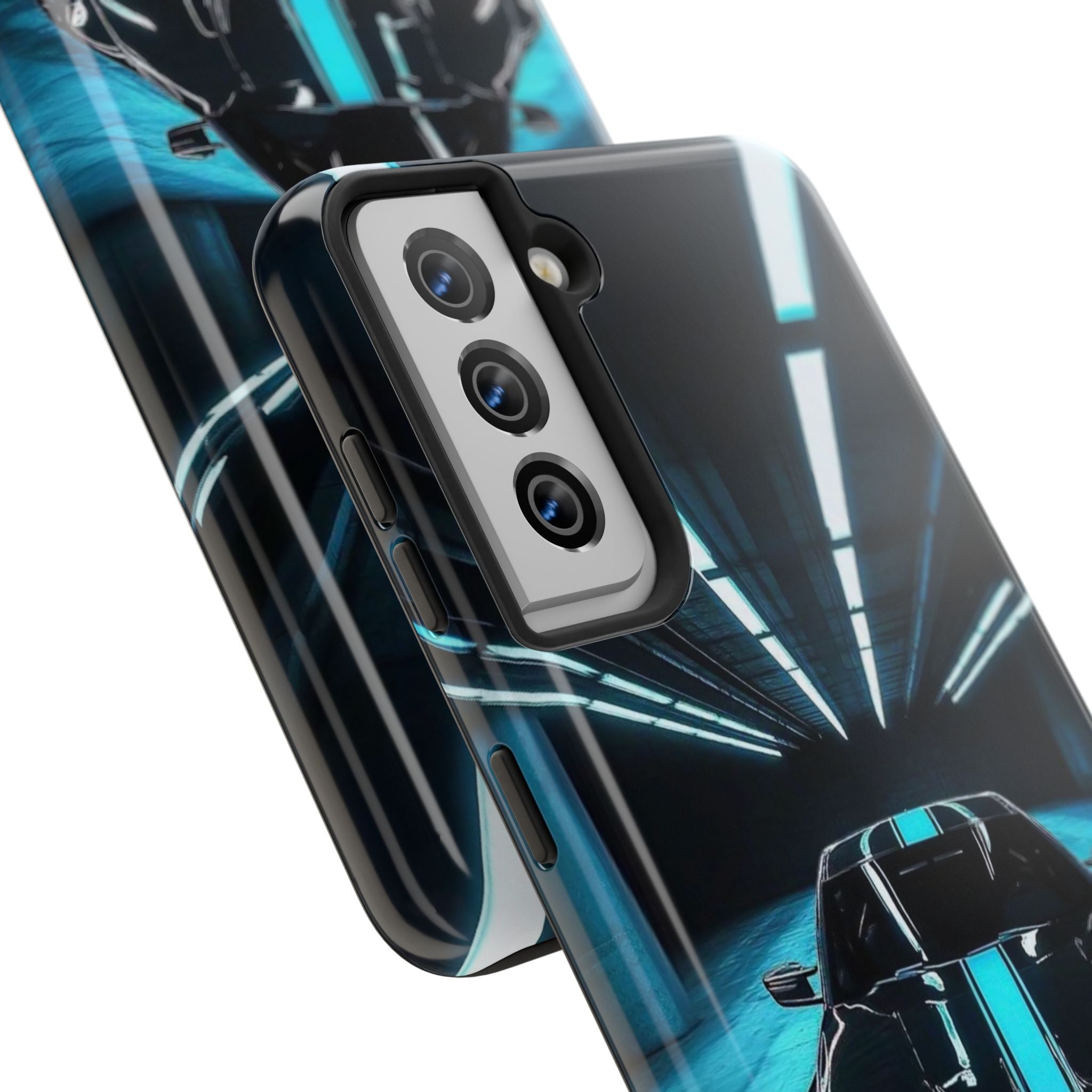 Stylish Tough Phone Case for Car Enthusiasts - Durable & Protective