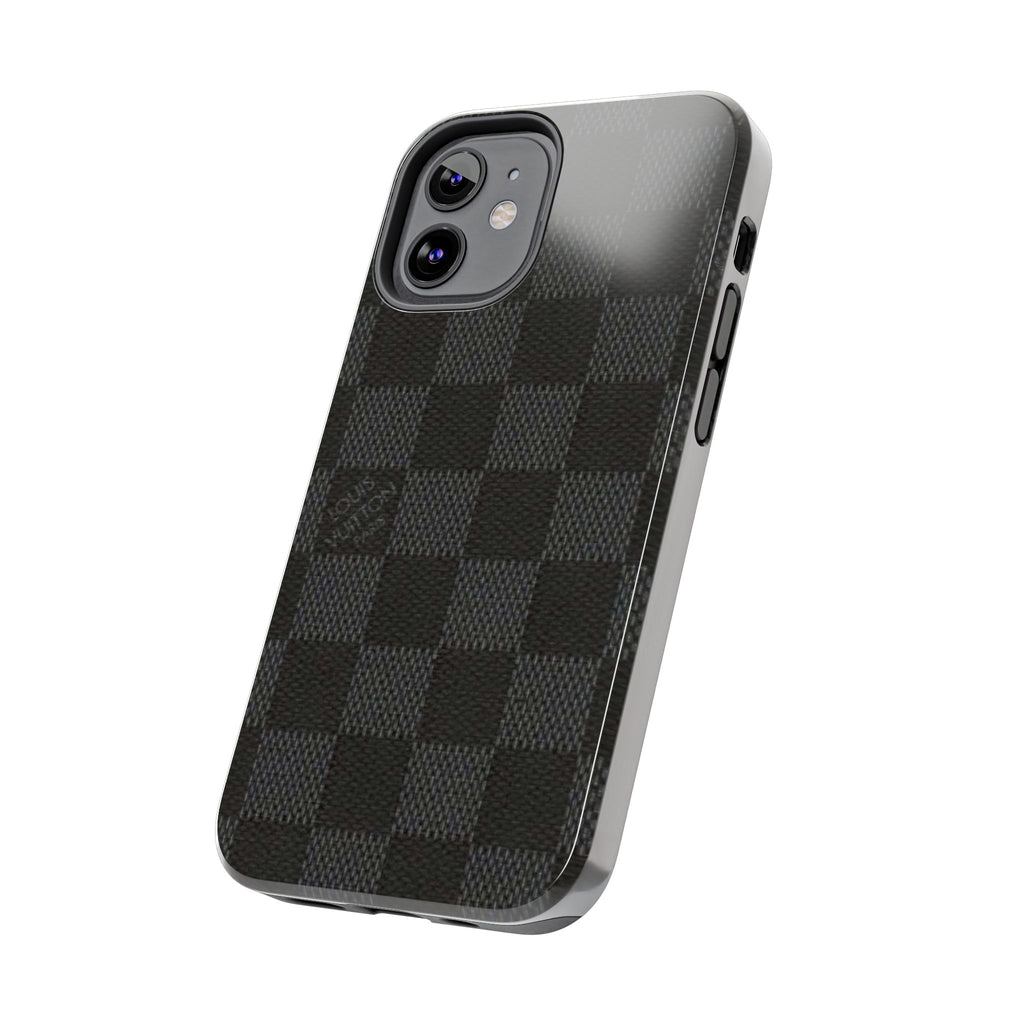 Durable Phone Cases with Stylish Checkered Pattern, Phone Accessories, Customizable Cases, Gift for Tech Lovers, Perfect for Every Occasion