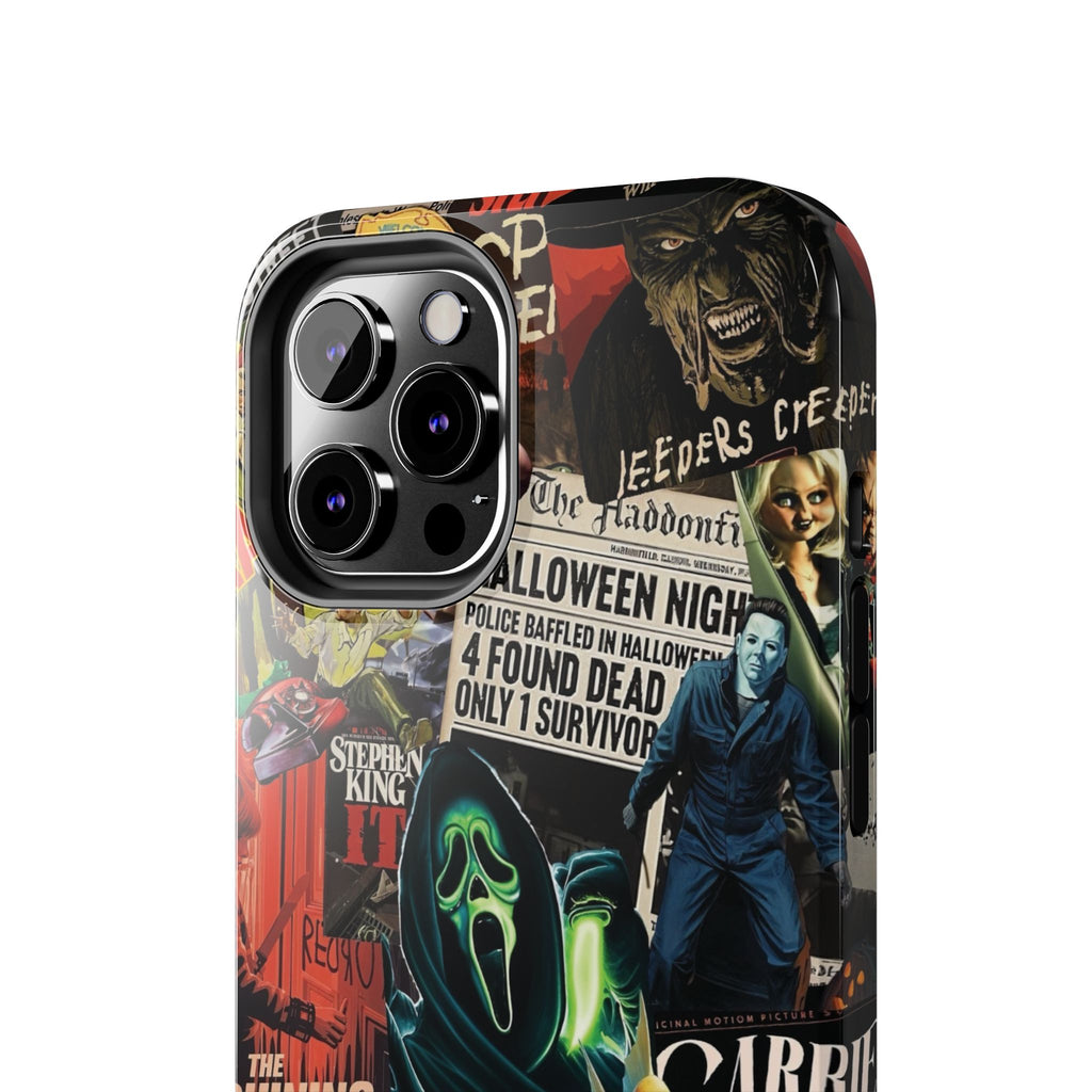 Spooky Horror Movie Phone Case | Tough Phone Cases for Horror Lovers, Halloween Gifts, Unique Accessories, Movie Night Essentials, [...]