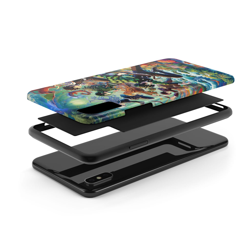 Vibrant Anime Tough Phone Cases, Protective Covers, Gifts for Fans, Geeky Accessories, Birthday or Holiday Presents