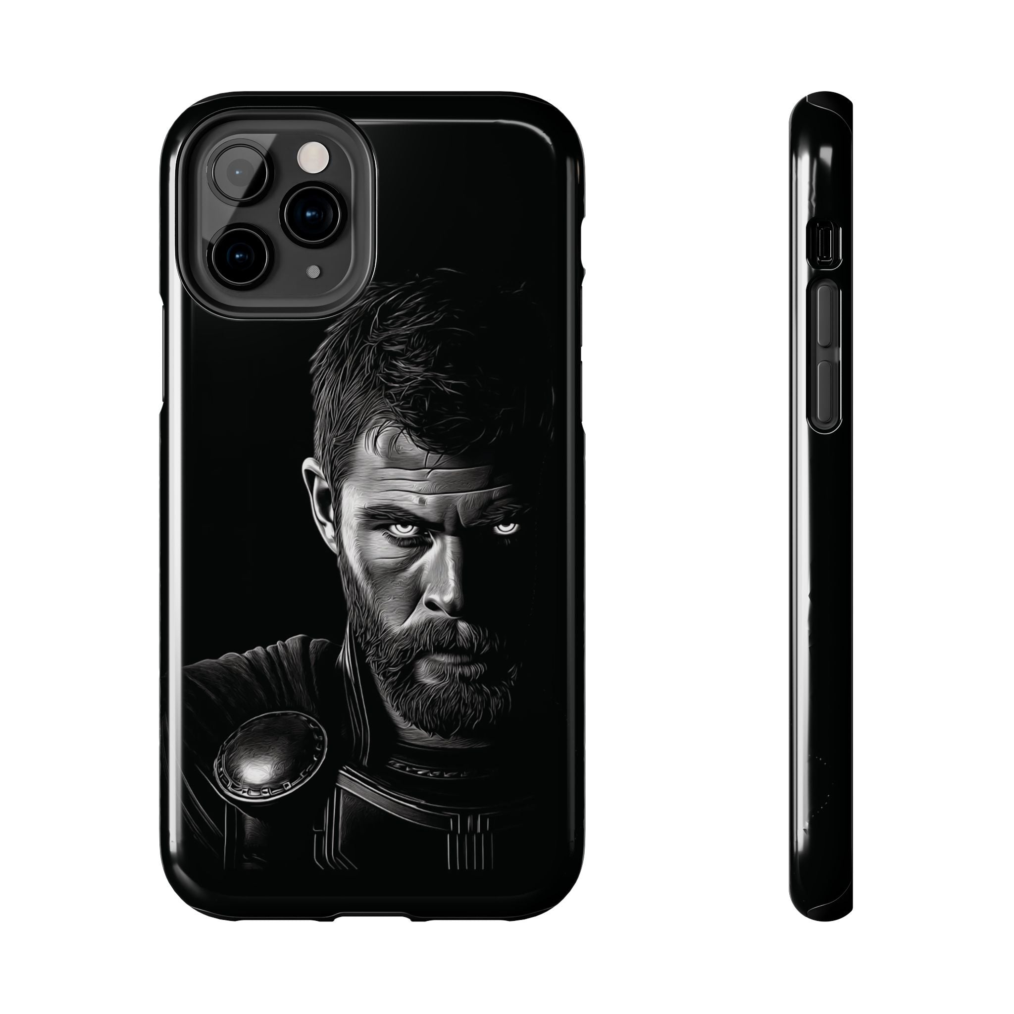 Tough Phone Cases featuring Warrior Design, Rugged Protector, Gift for Adventurers, Customizable Case, Durable Phone Cover
