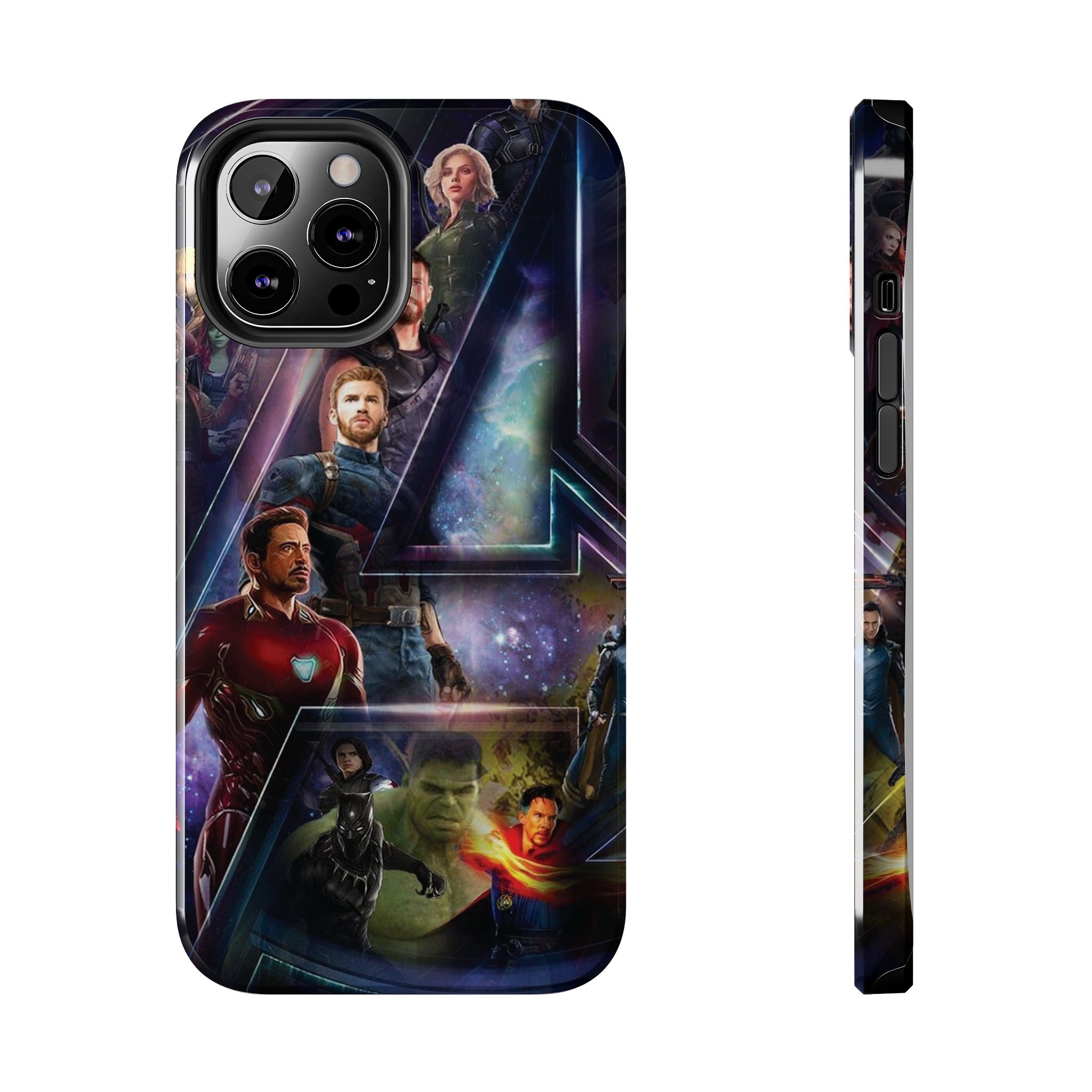 Marvel Avengers Tough Phone Cases | Durable Phone Cover, Superhero Gifts, Geek Accessories, Unique Phone Cases, Avengers Merchandise