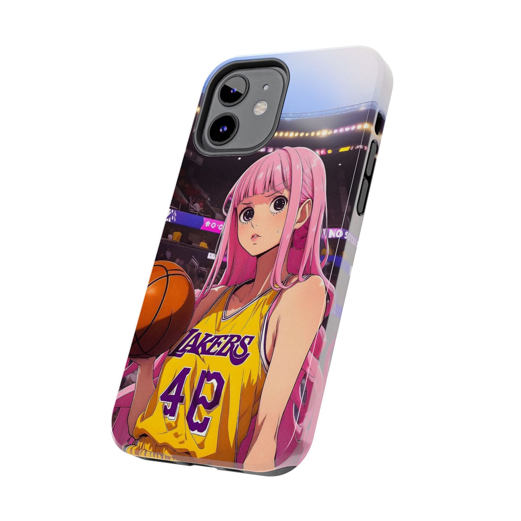 Sporty Anime Phone Cases - Tough Protection, Unique Basketball Design, Gift for Fans, Durable Soft Case, Perfect for Sports Lovers