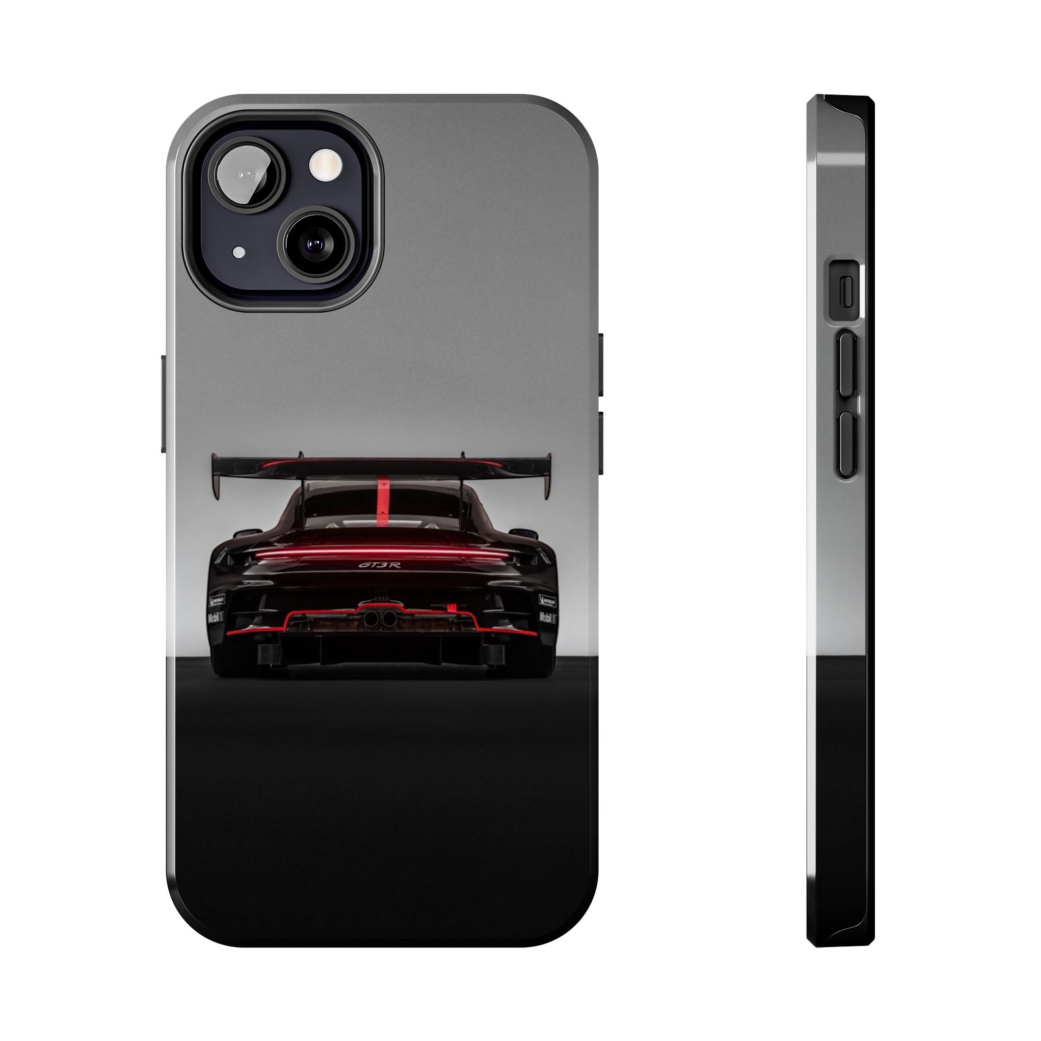 Racing-Inspired Tough Phone Case for Car Enthusiasts