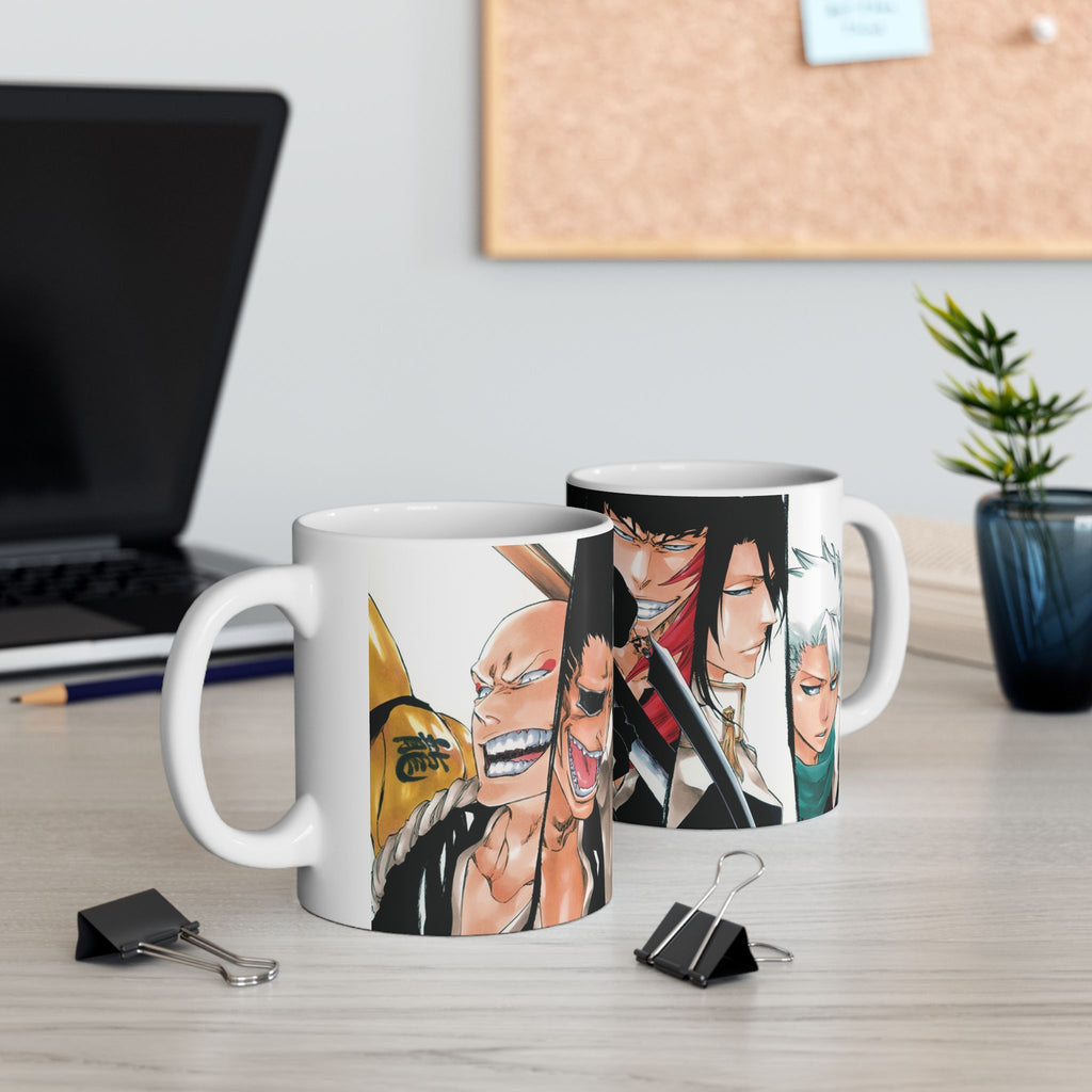 Anime Character Collage Ceramic Mug (11oz, 15oz)
