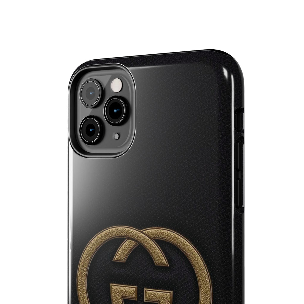 Stylish Tough Phone Cases with Elegant Logo, Durable Protection, Fashion Accessory, Smartphone Cases, Gift for Her or Him