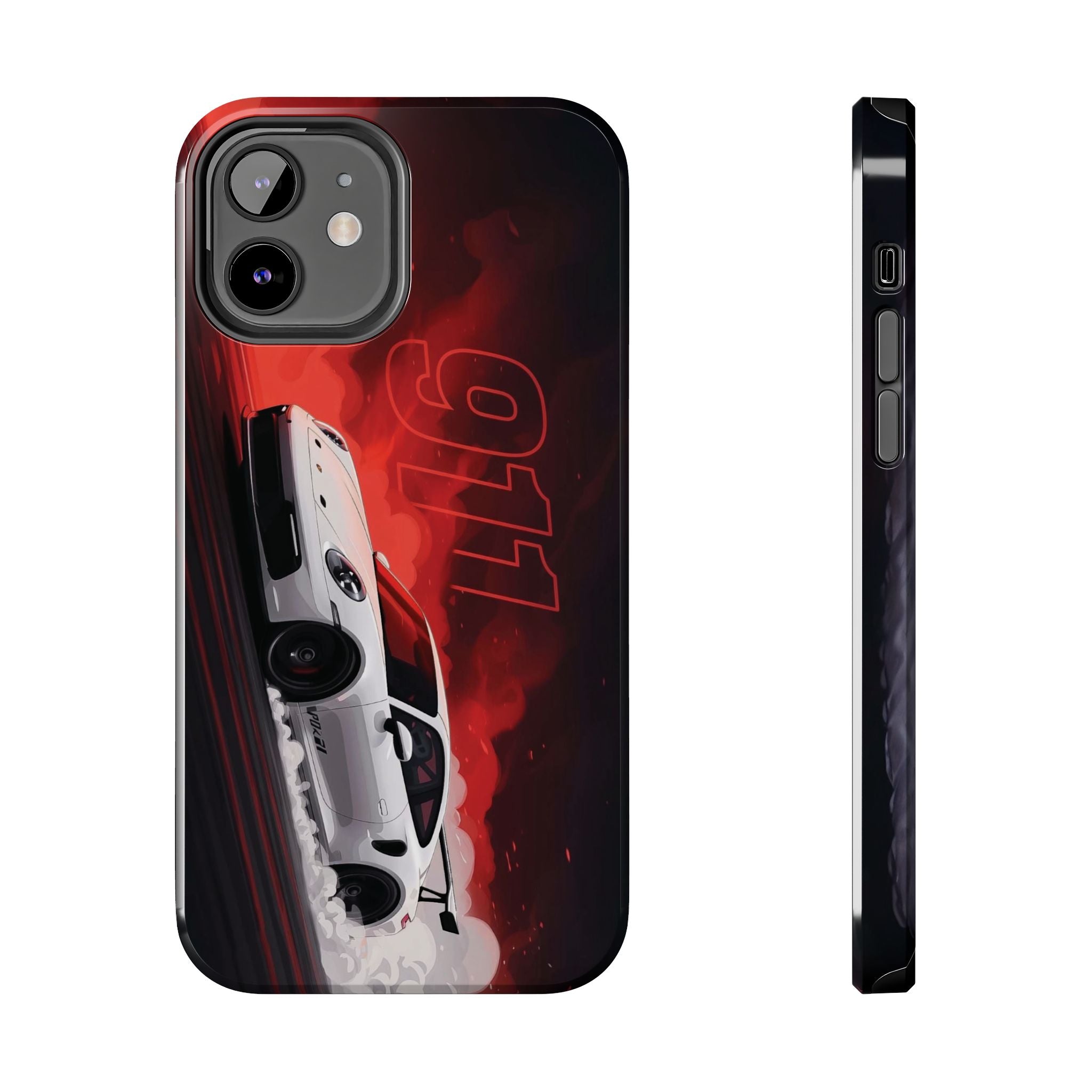 Racing-Inspired Porsche Tough Phone Case with 911 Design