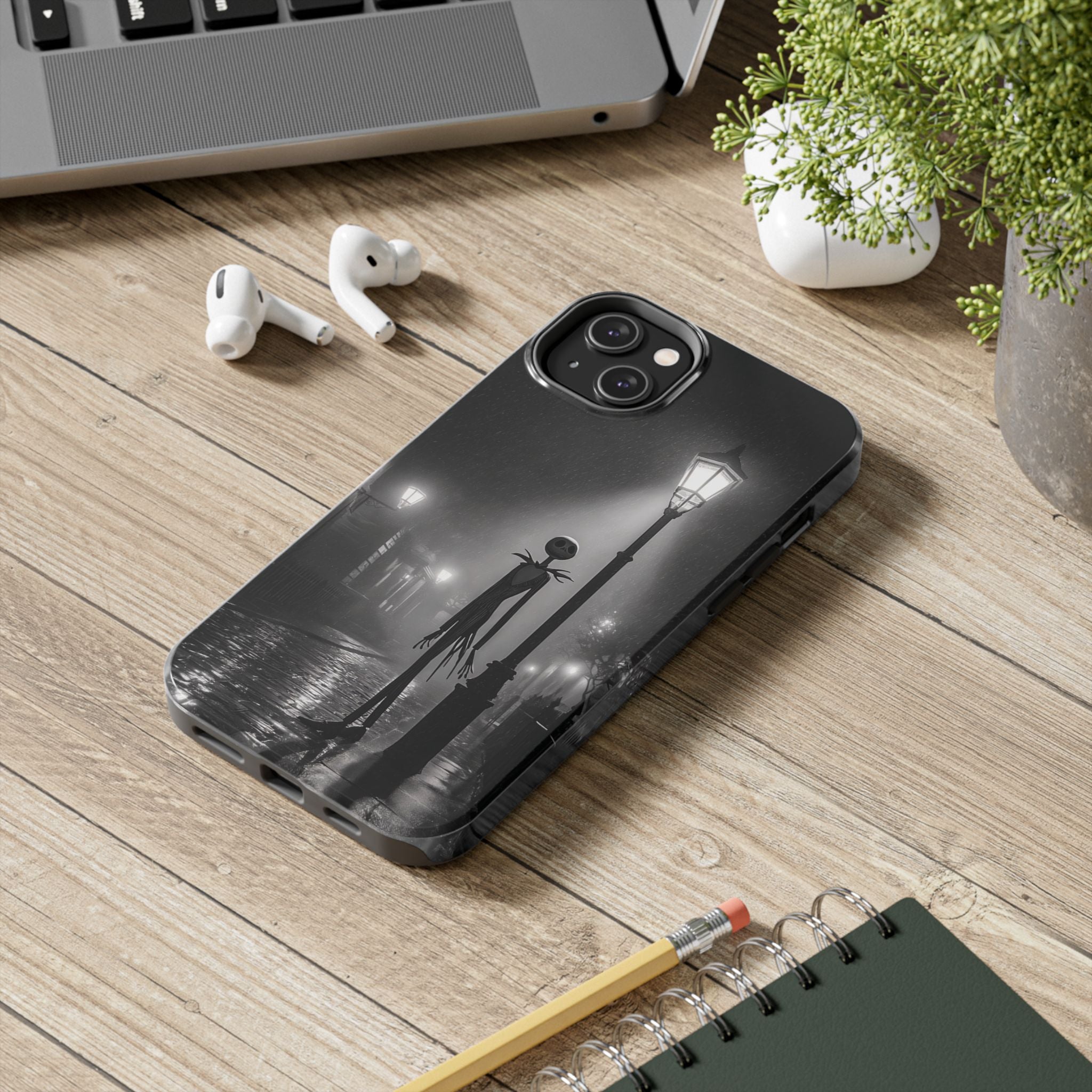 Gothic Phone Case with Tim Burton-Inspired Design, Protective Cases for Halloween, Unique Smartphone Accessories, Perfect Gift for [...]