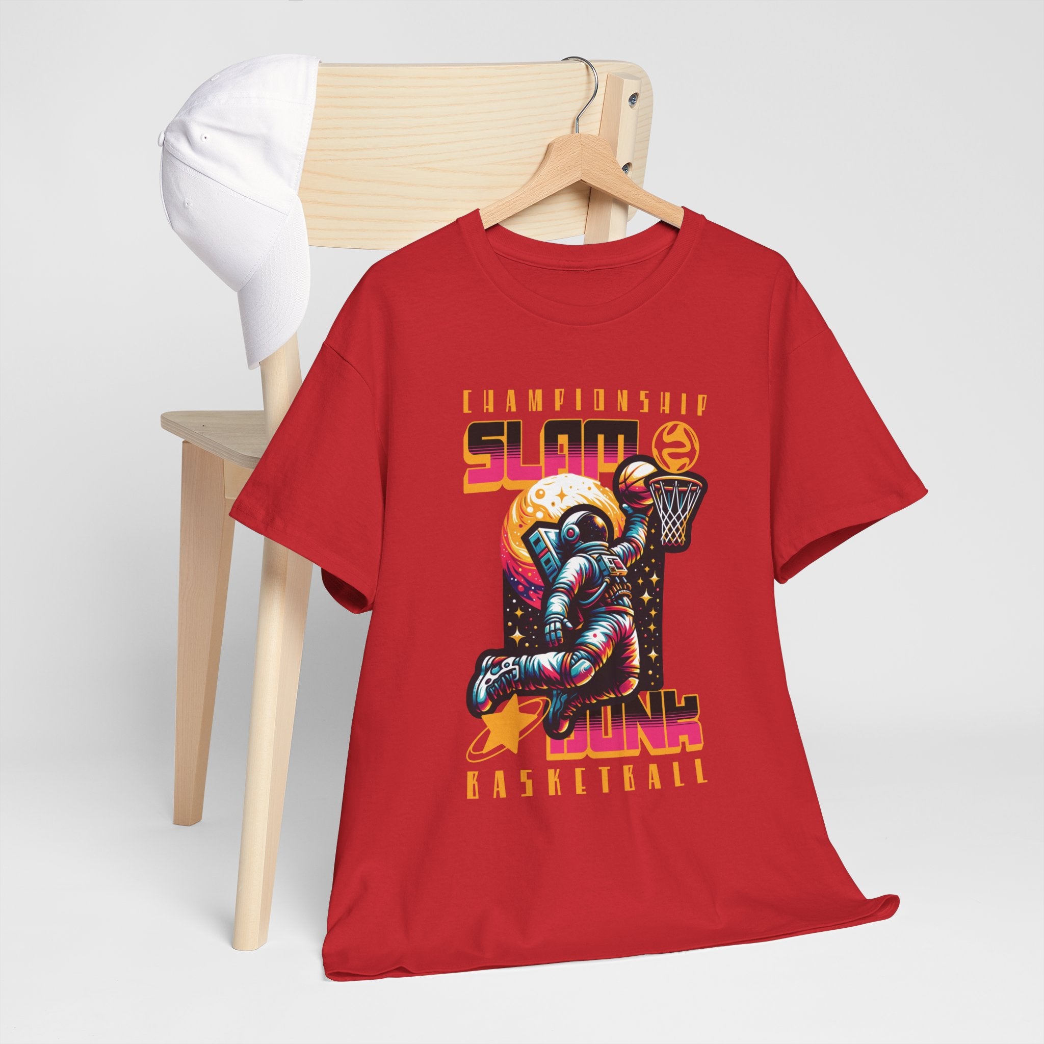 Space Slam Dunk Basketball Tee