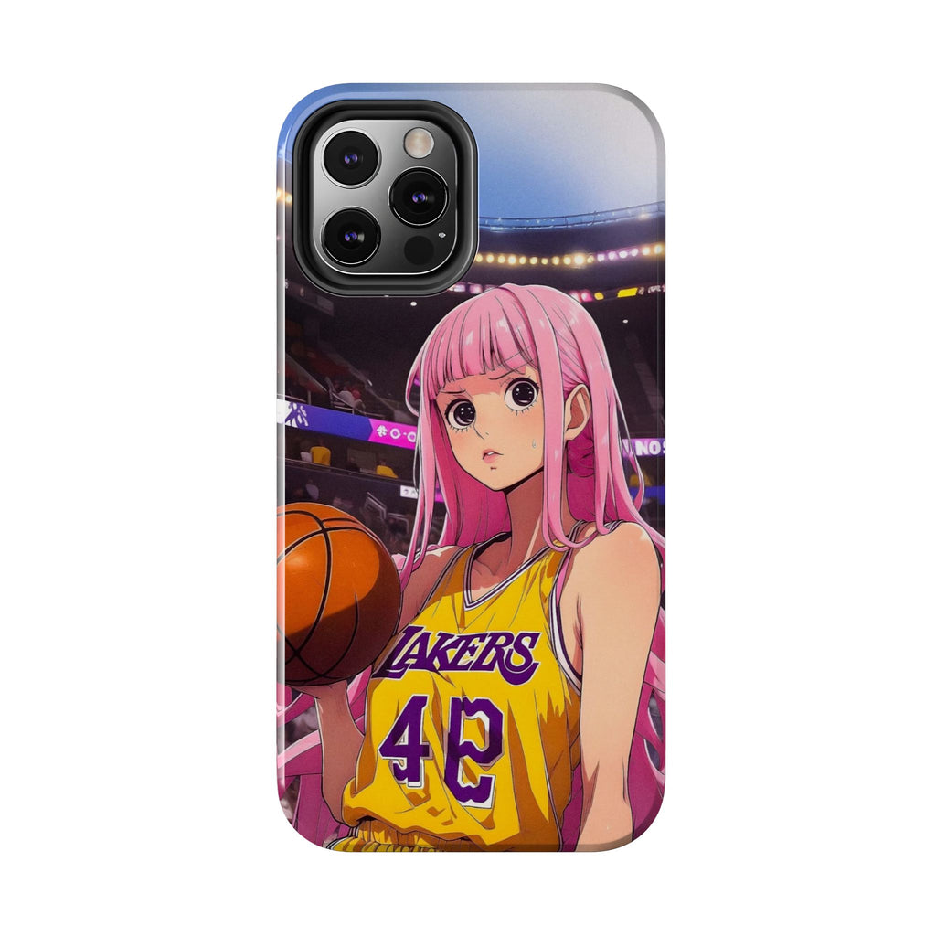 Sporty Anime Phone Cases - Tough Protection, Unique Basketball Design, Gift for Fans, Durable Soft Case, Perfect for Sports Lovers