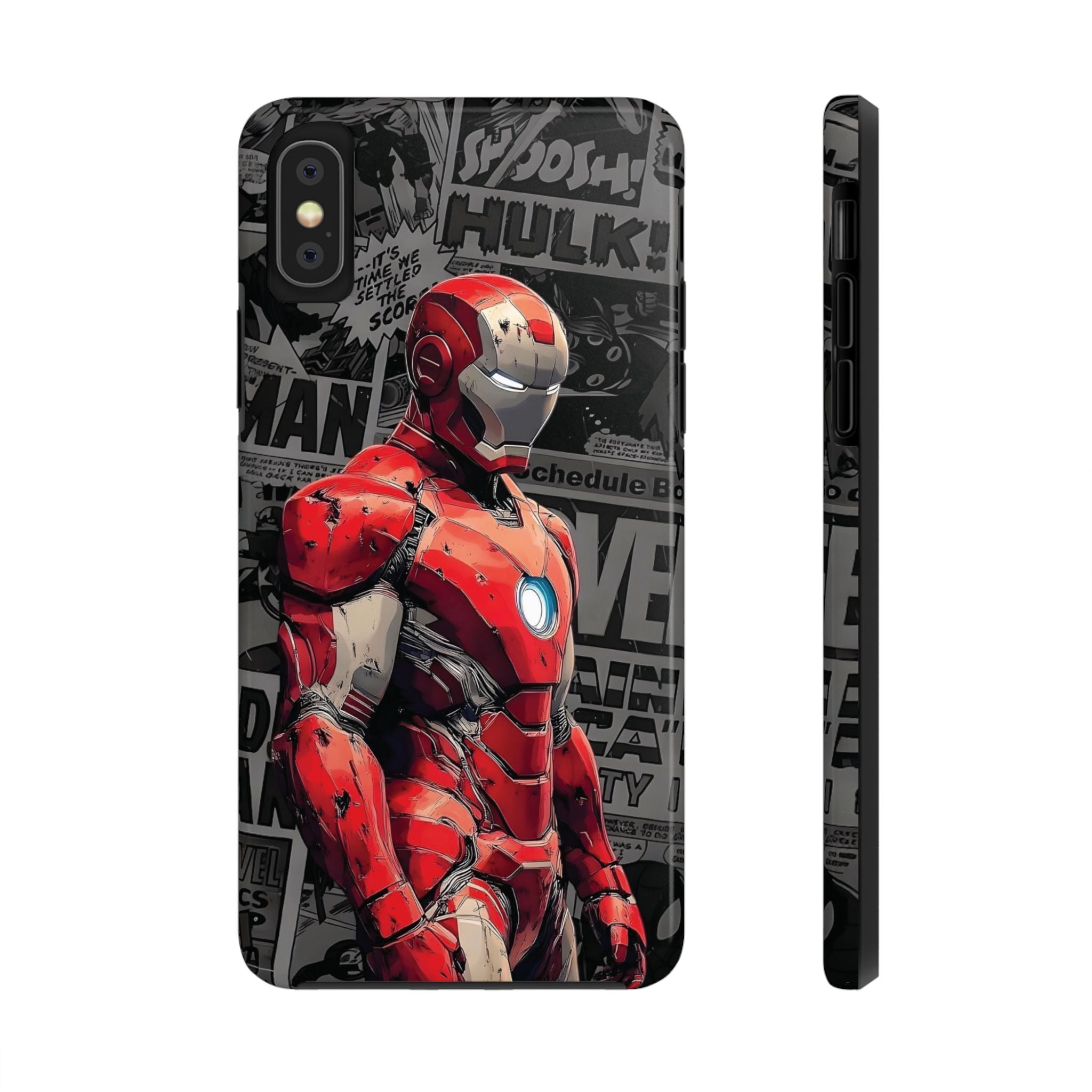 Iron Man Hero Tough Phone Cases - Durable, Stylish, Perfect for Marvel Fans, Geek Gifts, Comic Book Lovers, Unique Accessories