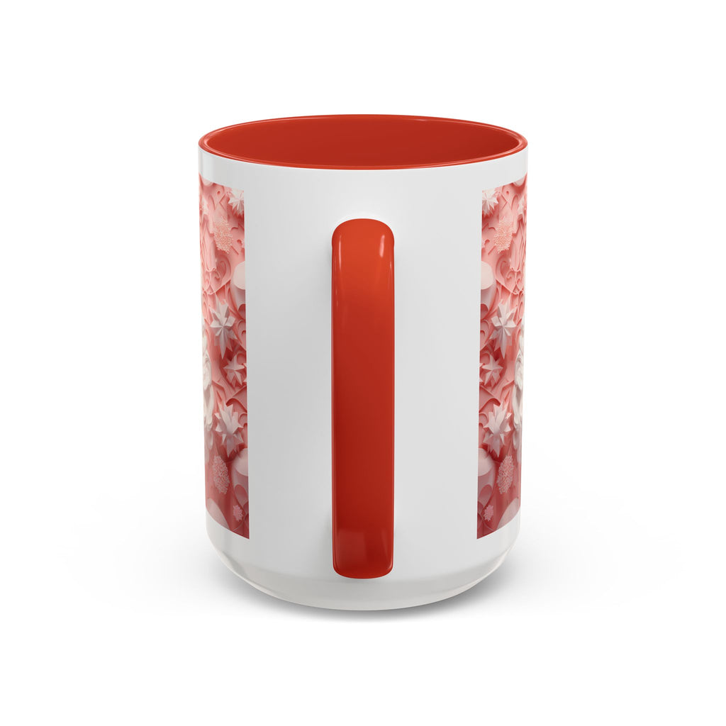 Festive Santa Coffee Mug, Christmas Mug, Holiday Gift, Winter Decoration, Cute Santa Artwork, Hot Cocoa Cup