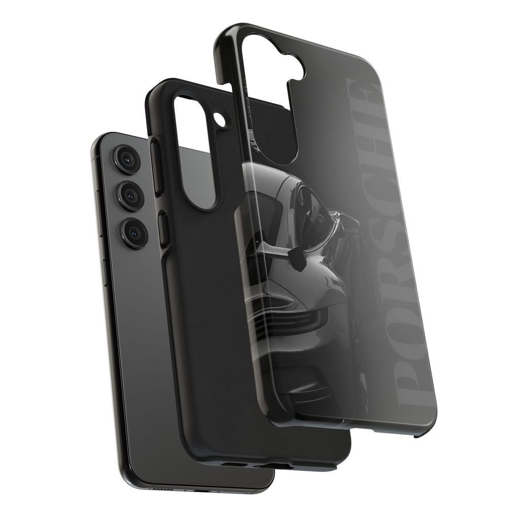 Sleek Automotive Phone Cases for Car Lovers, Stylish Protective Case, Porsche-Inspired Design, Gifts for Him, Unique Accessories