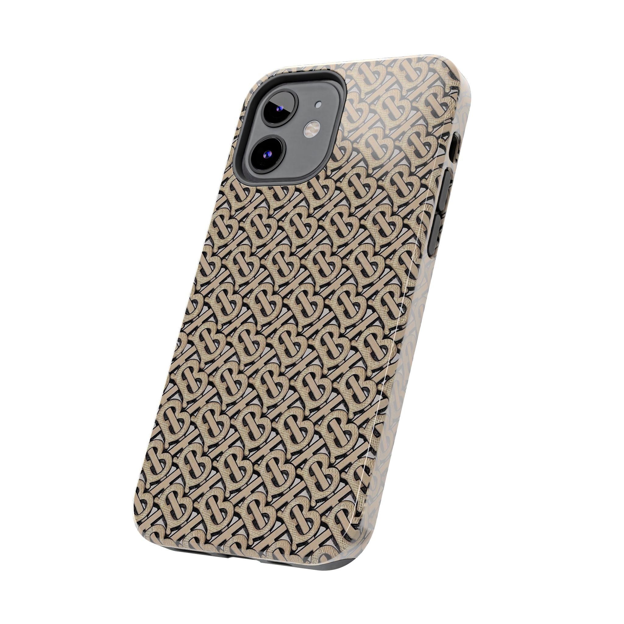 Elegant Interwoven Pattern Tough Phone Cases, Stylish Phone Covers, Durable Cases for Everyday Adventures, Gift for Phone Lovers