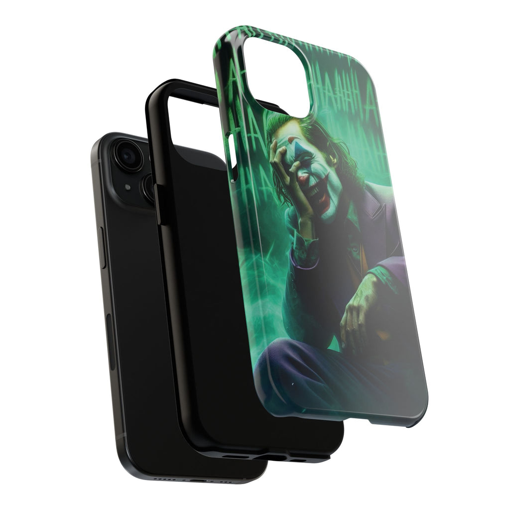Joker Phone Cases, Tough Phone Cover, Customizable Phone Accessory, Unique Gift for Fans, Pop Culture Merchandise