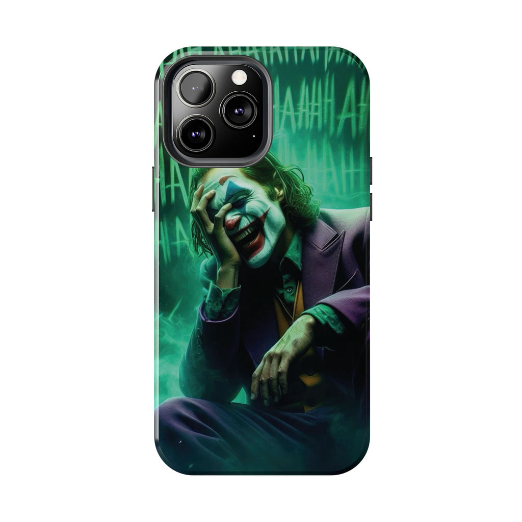 Joker Phone Cases, Tough Phone Cover, Customizable Phone Accessory, Unique Gift for Fans, Pop Culture Merchandise