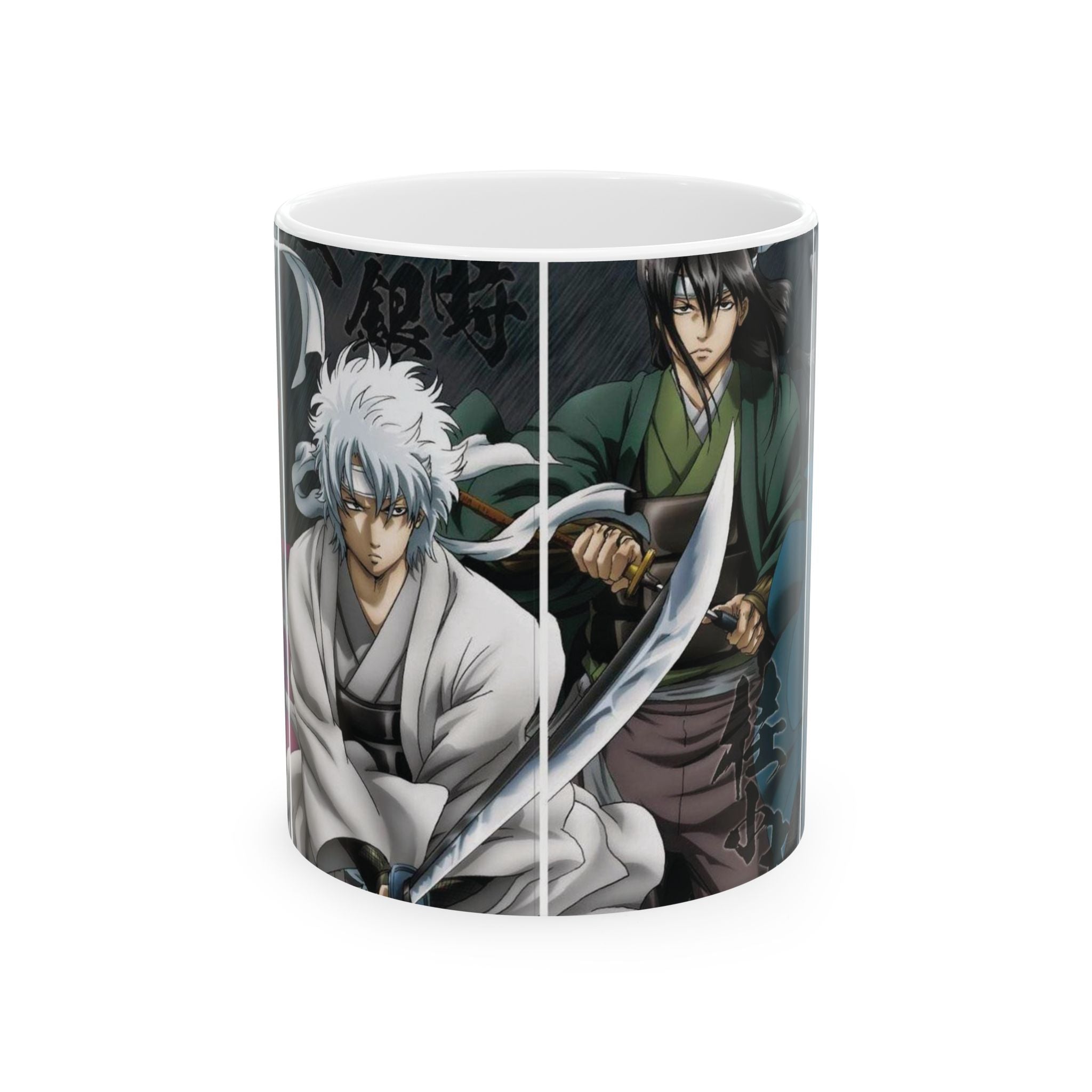 Anime Samurai Characters Ceramic Mug (11oz/15oz)