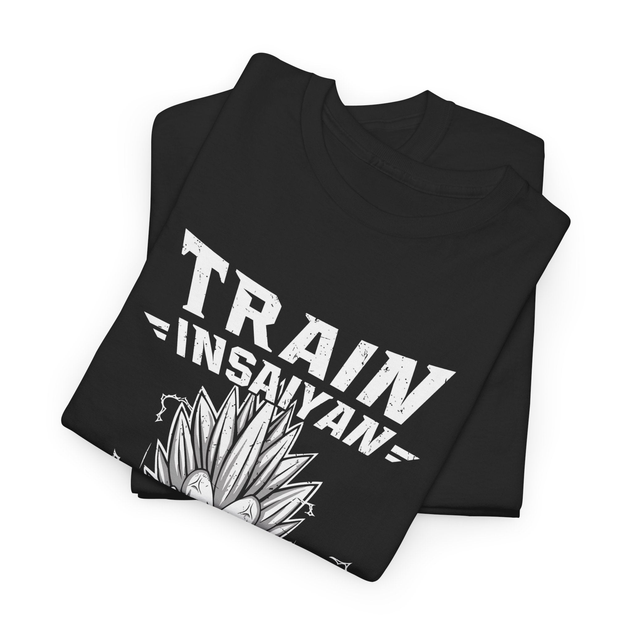 Train Insaiyan Gym T-Shirt — Anime Super Saiyan Workout Tee