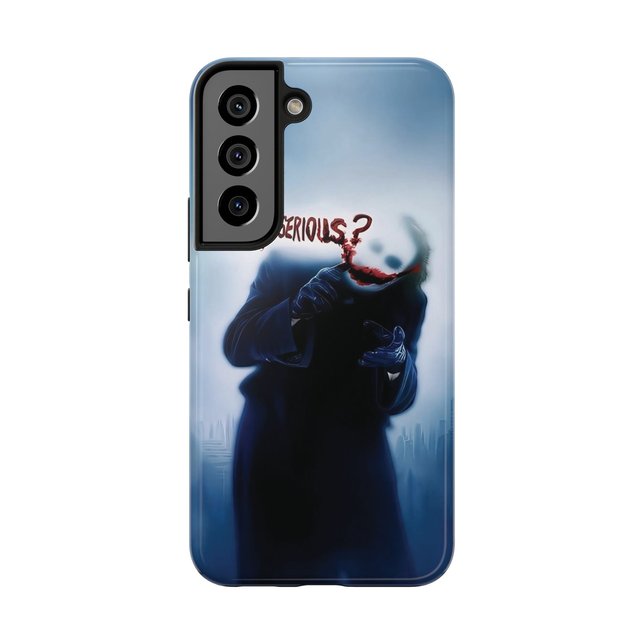 Tough Phone Cases, Dark Humor Phone Cover, Joker Inspired Case, Gifts for Movie Fans, Unique Phone Protector, Cool Accessories