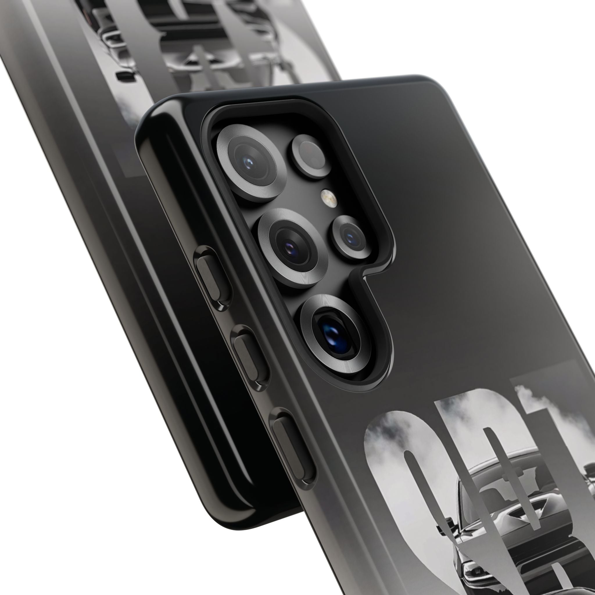 Charger SRT Tough Cases Phone Case — Monochrome Muscle Car Design