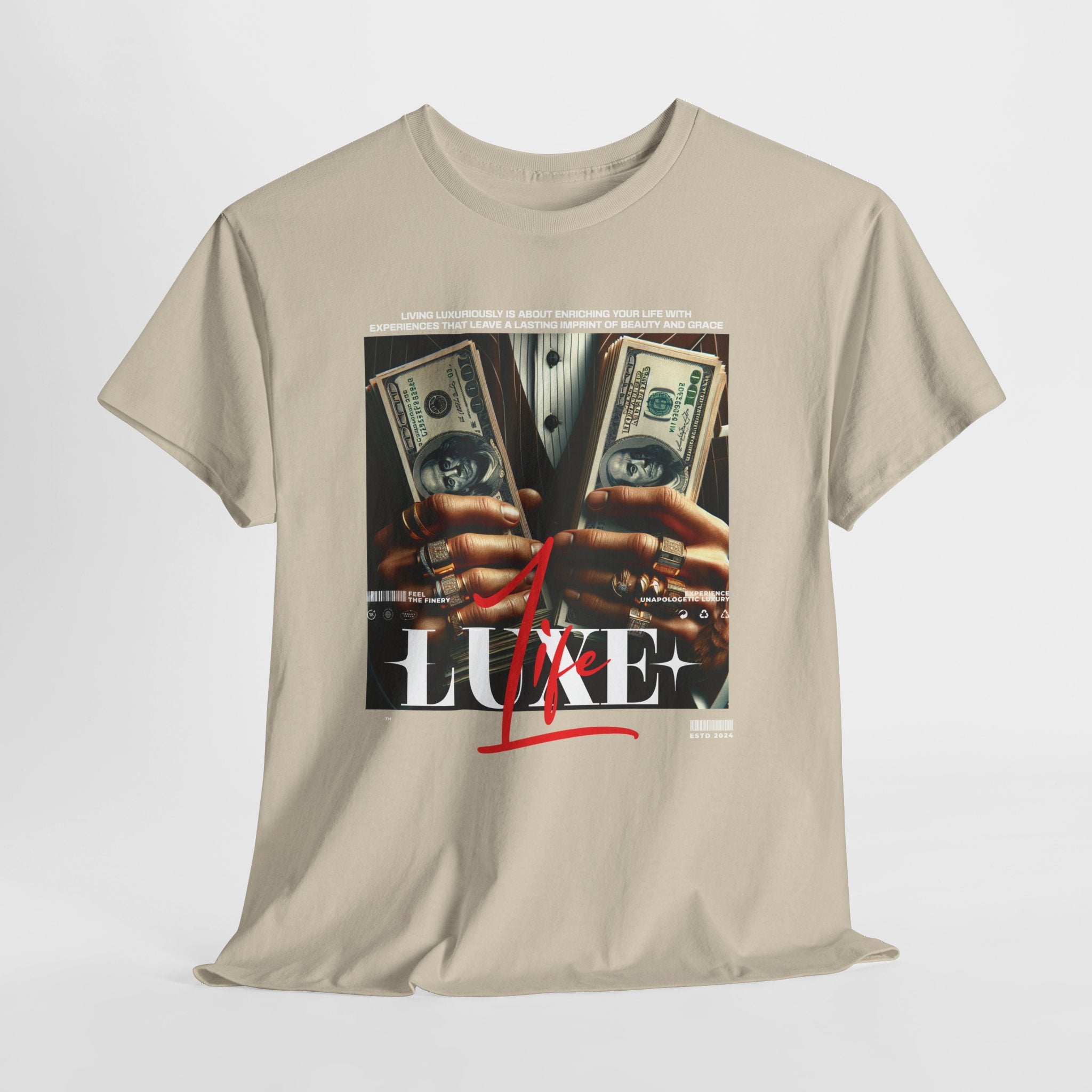 Trendy Luxe Graphic Tee, Unisex Cotton T-Shirt for Fashion Lovers, Perfect for Streetwear Style, Gift for Birthdays and Special [...]