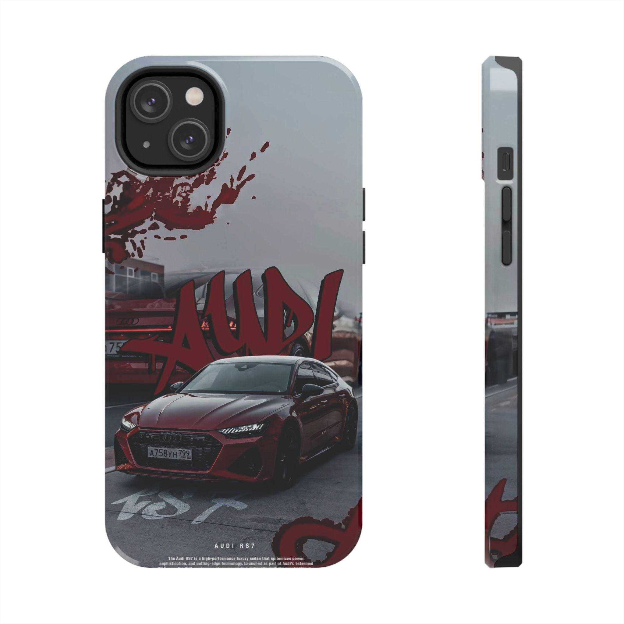 Audi-Inspired Tough Phone Case for Car Enthusiasts