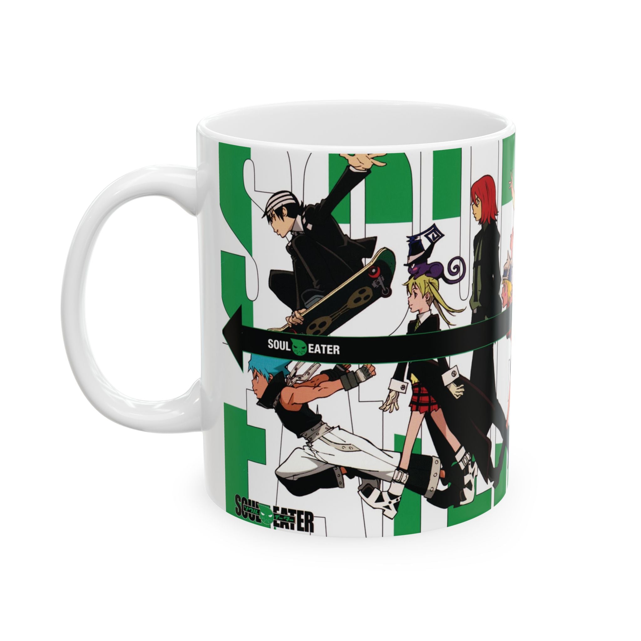 Soul Eater Character Collage Ceramic Mug (11oz, 15oz)