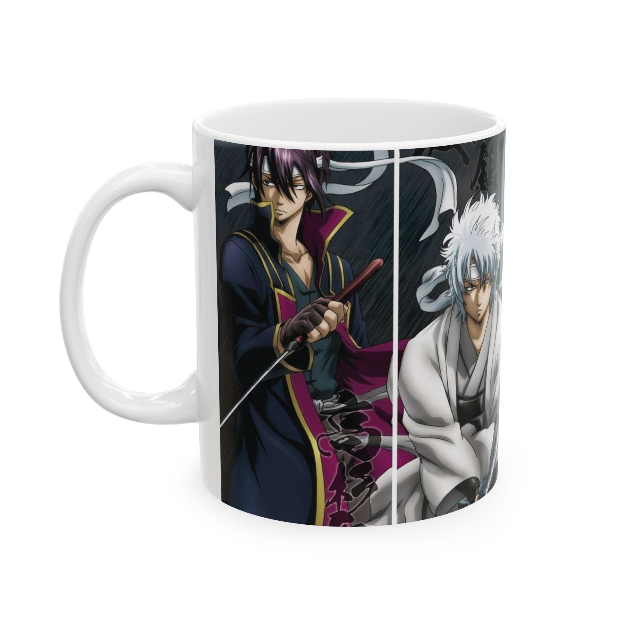Anime Samurai Characters Ceramic Mug (11oz/15oz)