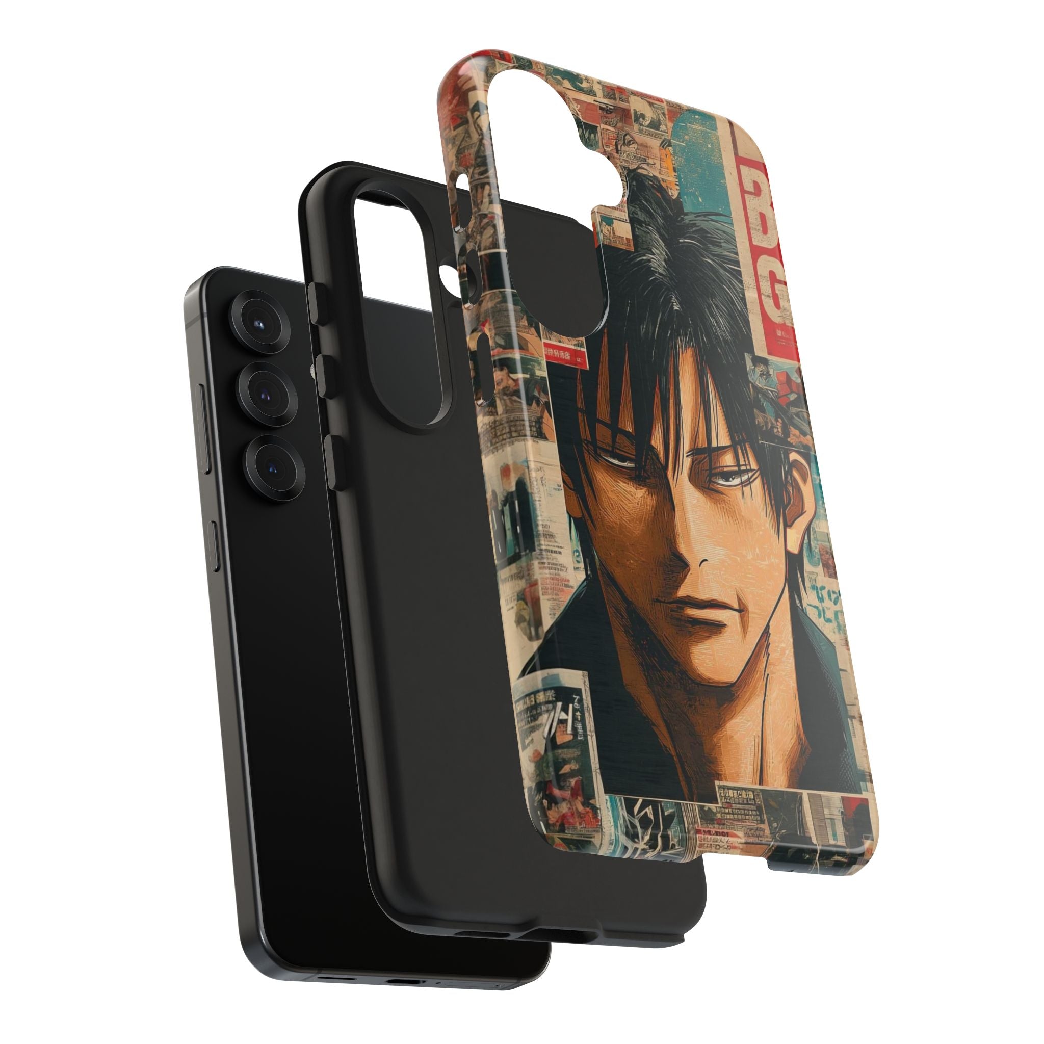 Anime-Inspired Tough Phone Case - Stylish Protection for Your Device